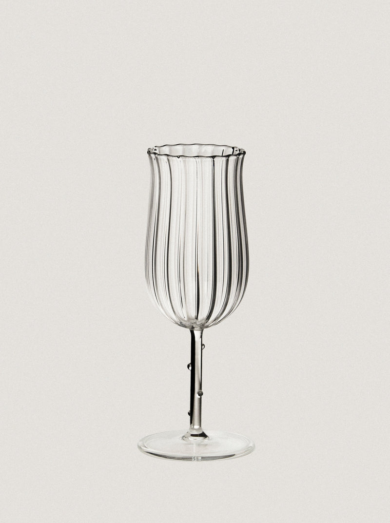 Tulip Wine Glass - Set of Four by Sophie Lou Jacobsen | The Oblist