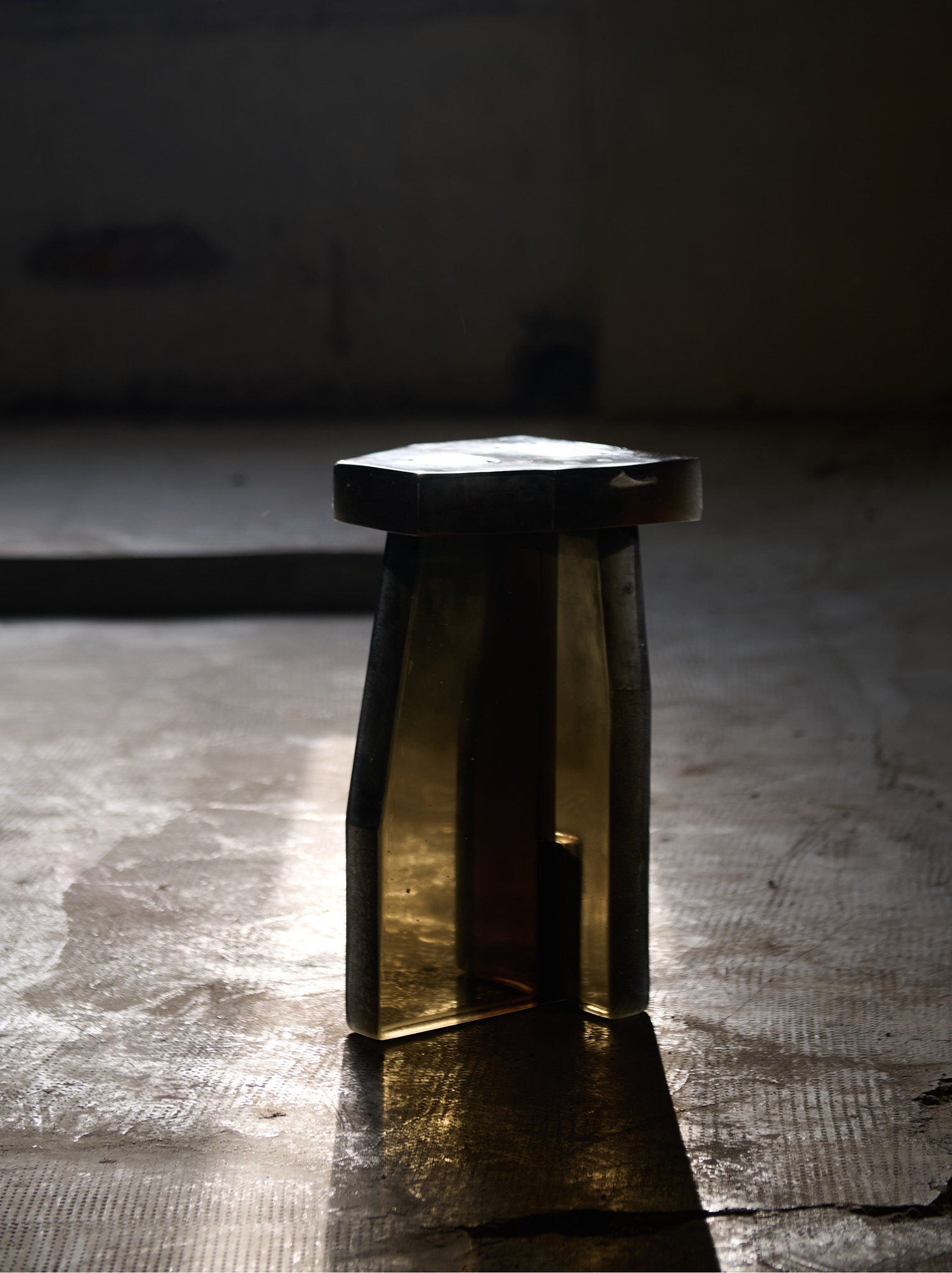 'Vera' Glass Side Table