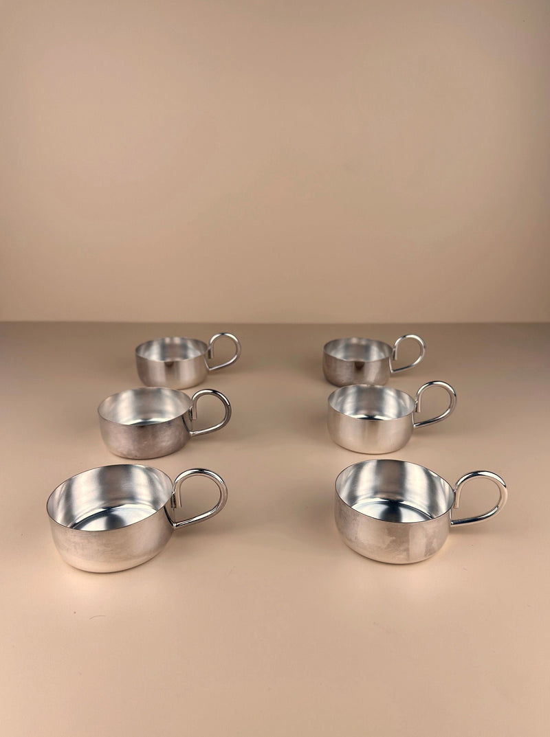 High-quality espresso cups made from stainless steel in Switzerland