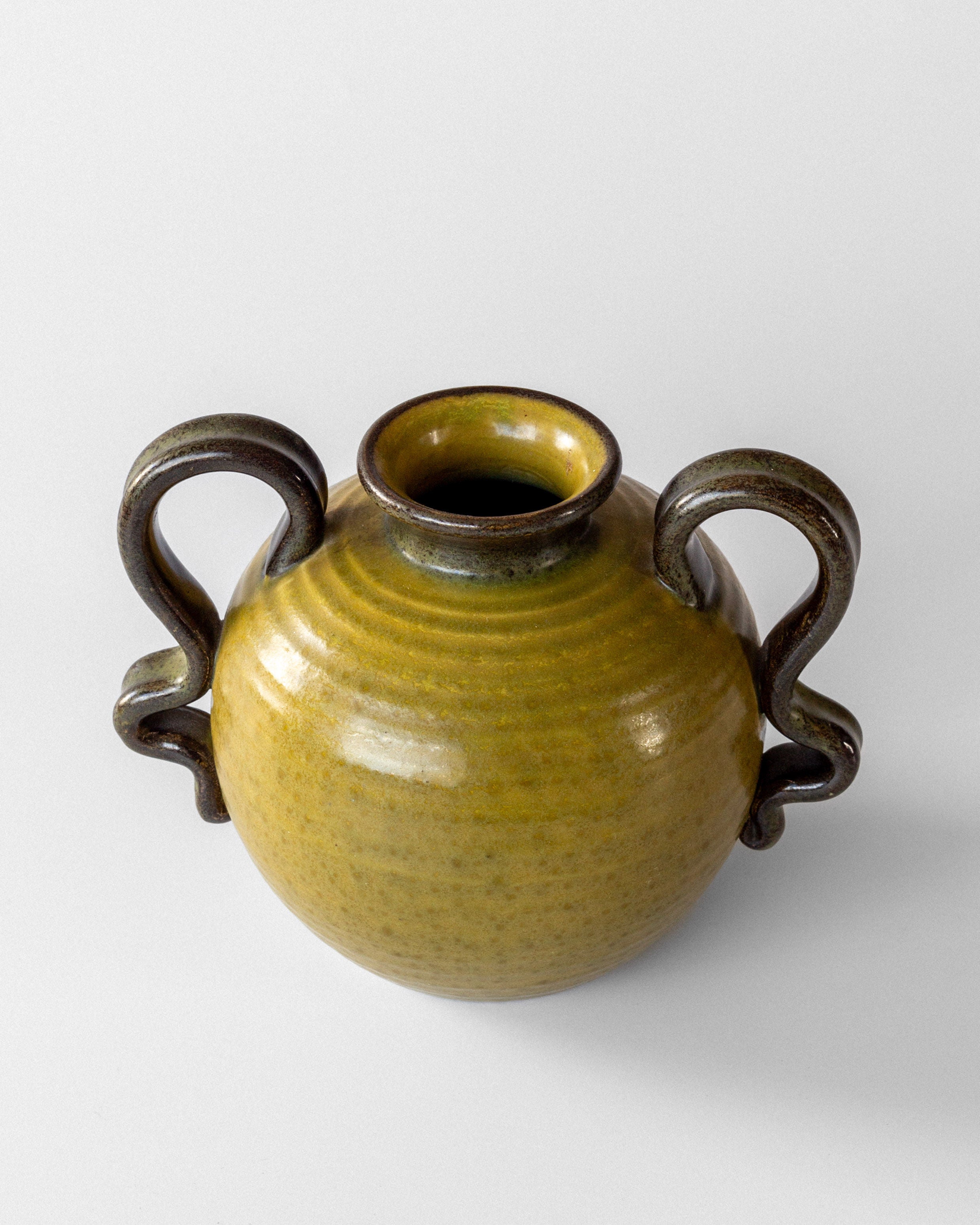 'Oliv' Vase by Eva Jancke-Bjork, 1940s