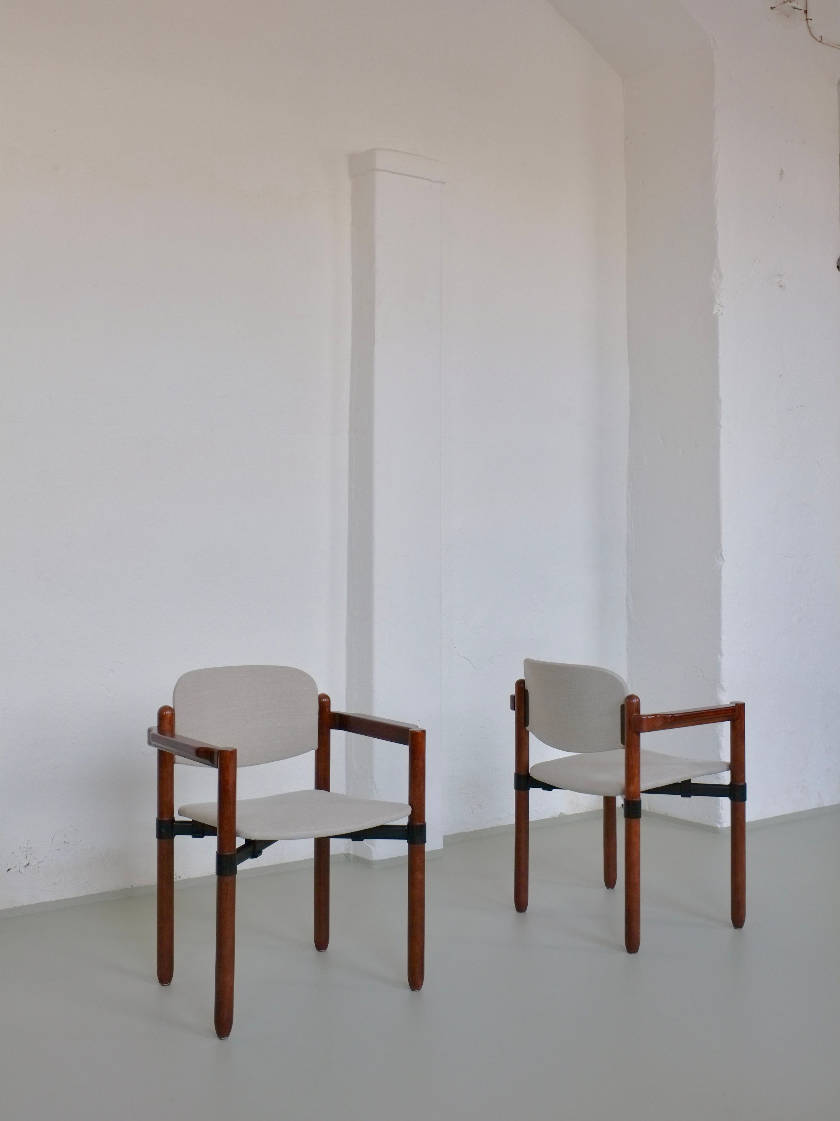 Set of 4 Armchairs by Fröscher Sitform, Germany 1970s