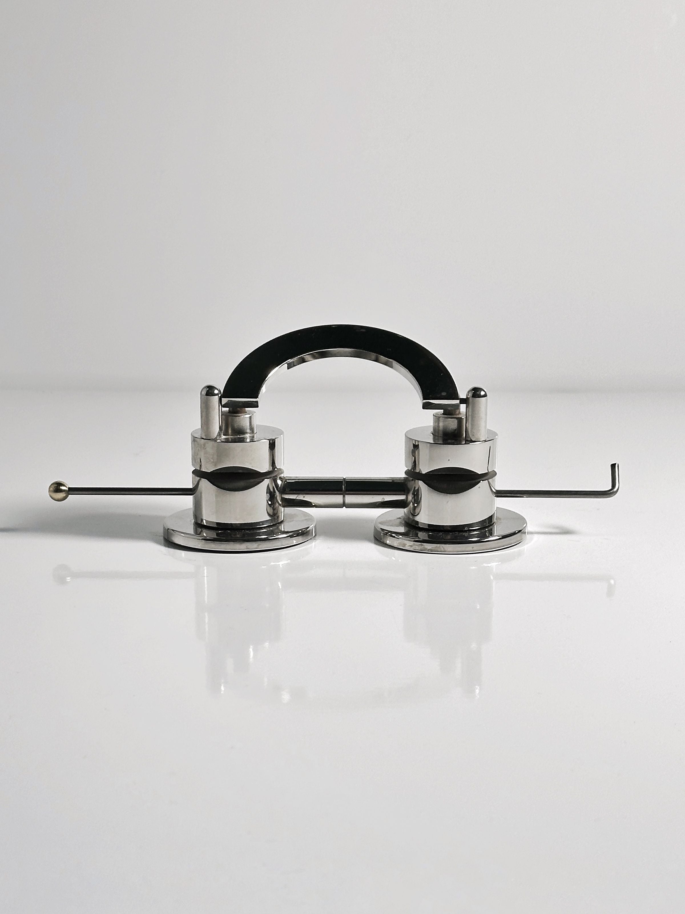 Chrome-plated Art Deco Desk Set