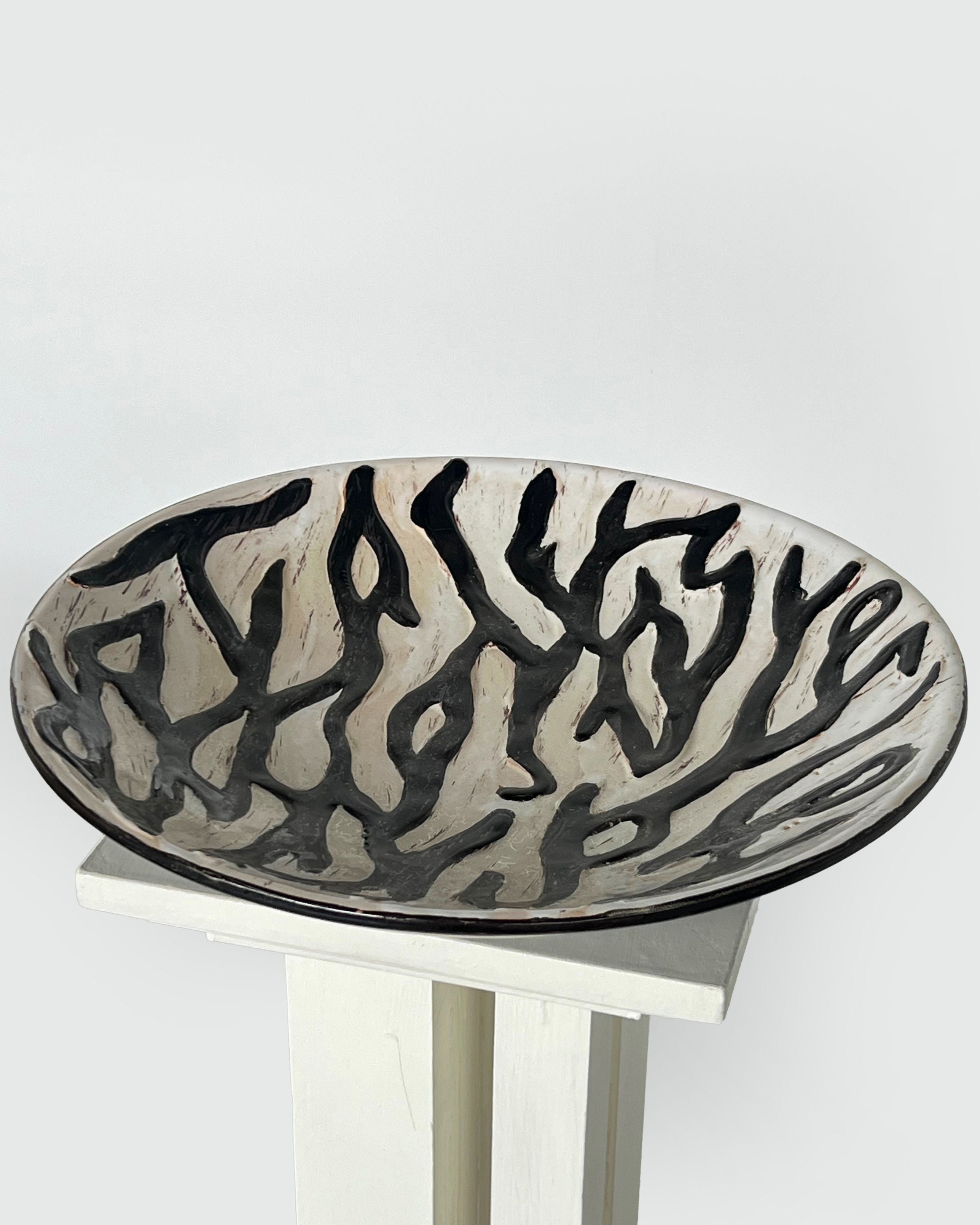 Plat à motifs