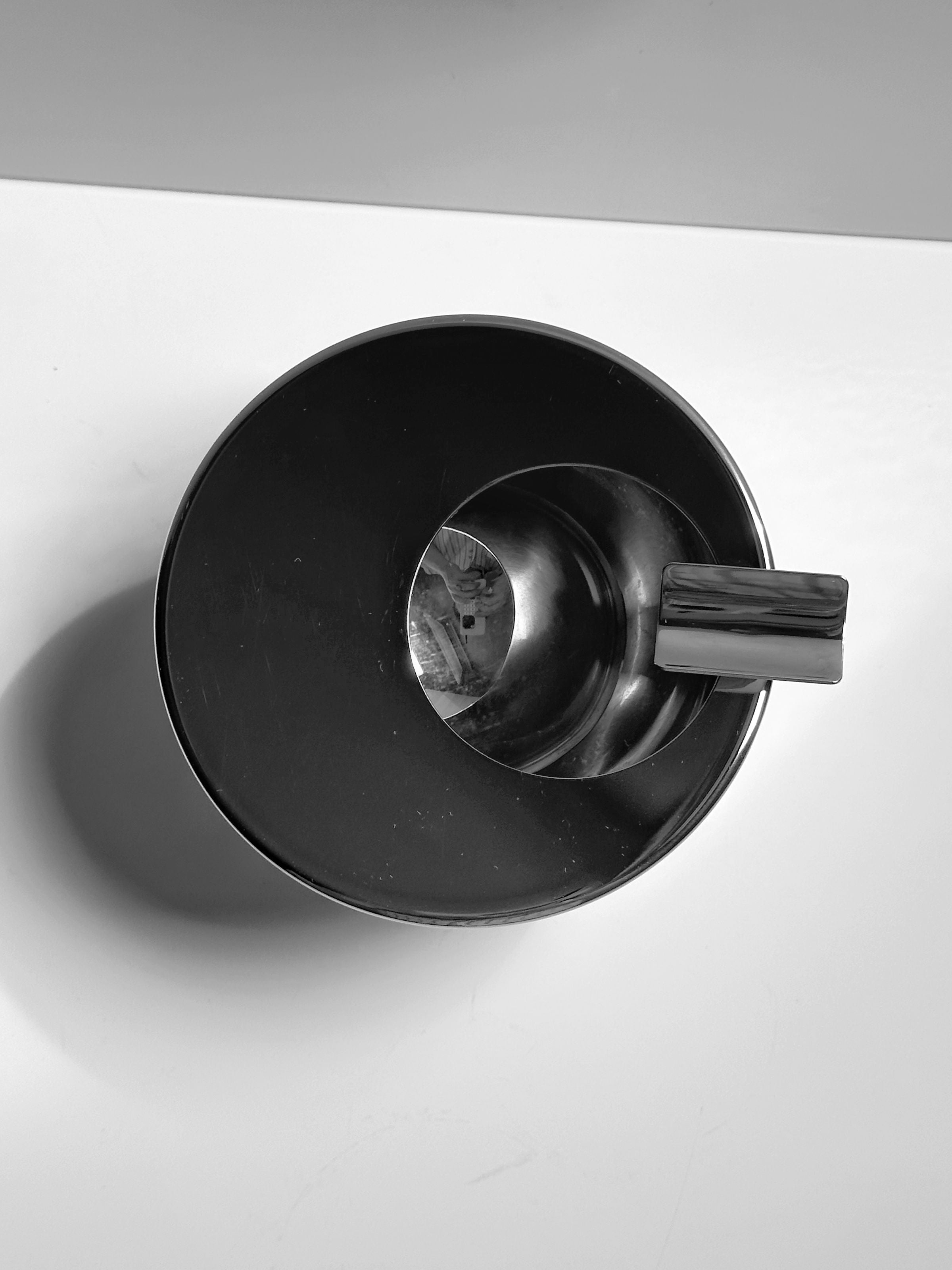Bauhaus Ashtray by Marianne Brandt  by Alessi