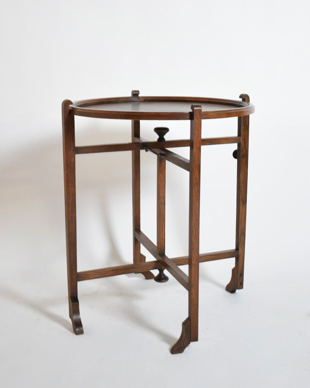 Oak Travel Game Table, 1910s.