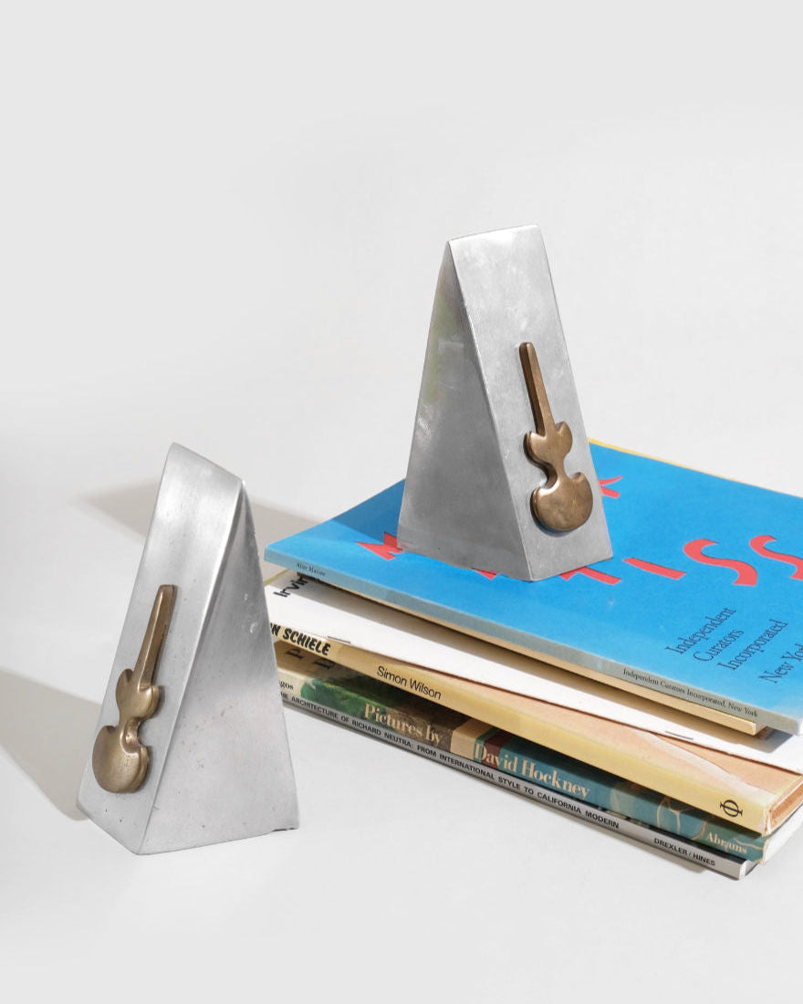 Modernist Bookend Set