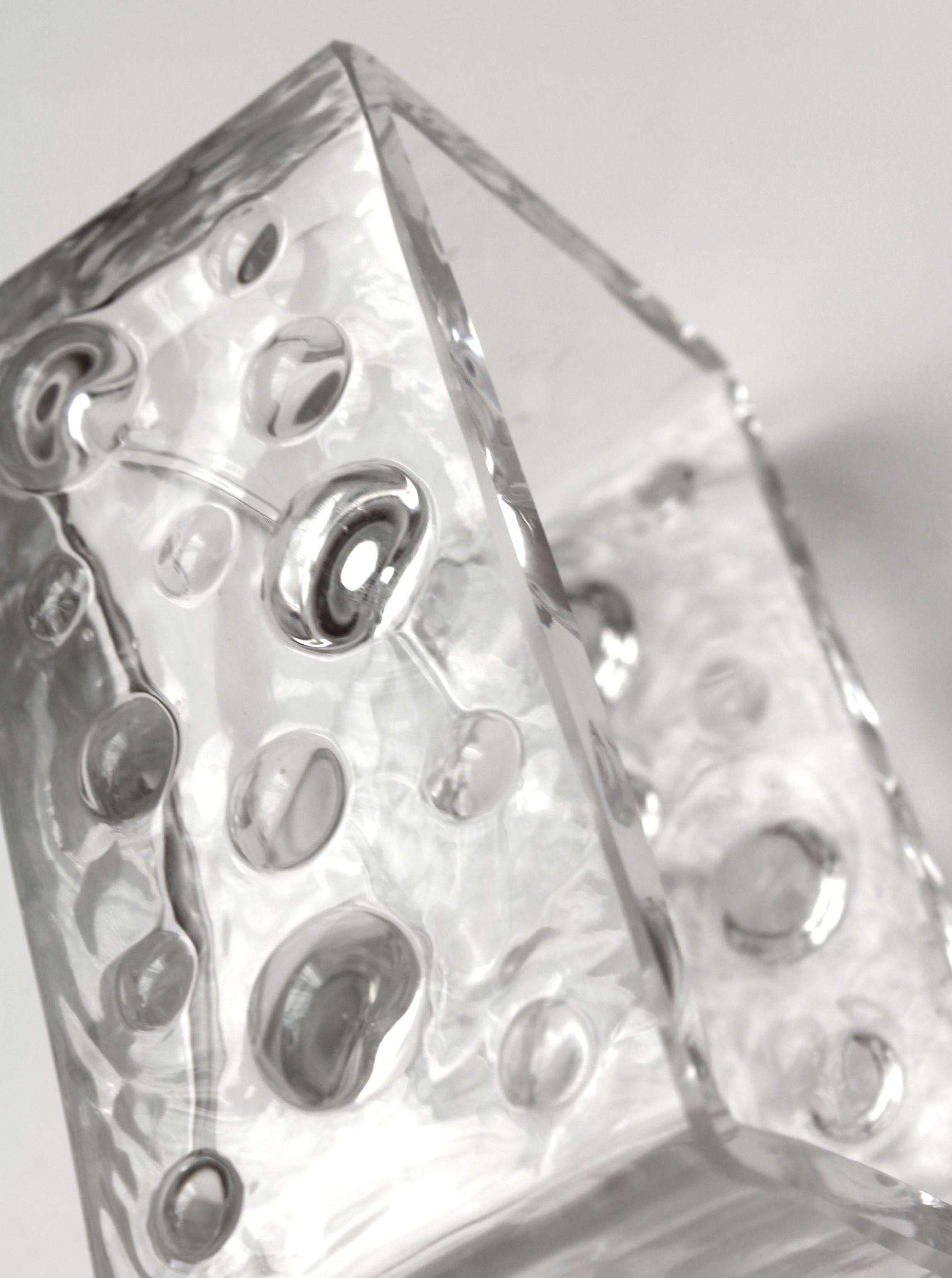Mid-Century Erich Jachmann Crystal Bubble Bowl