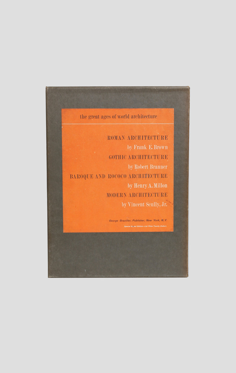 The Great Ages of World Architecture four-volume book set