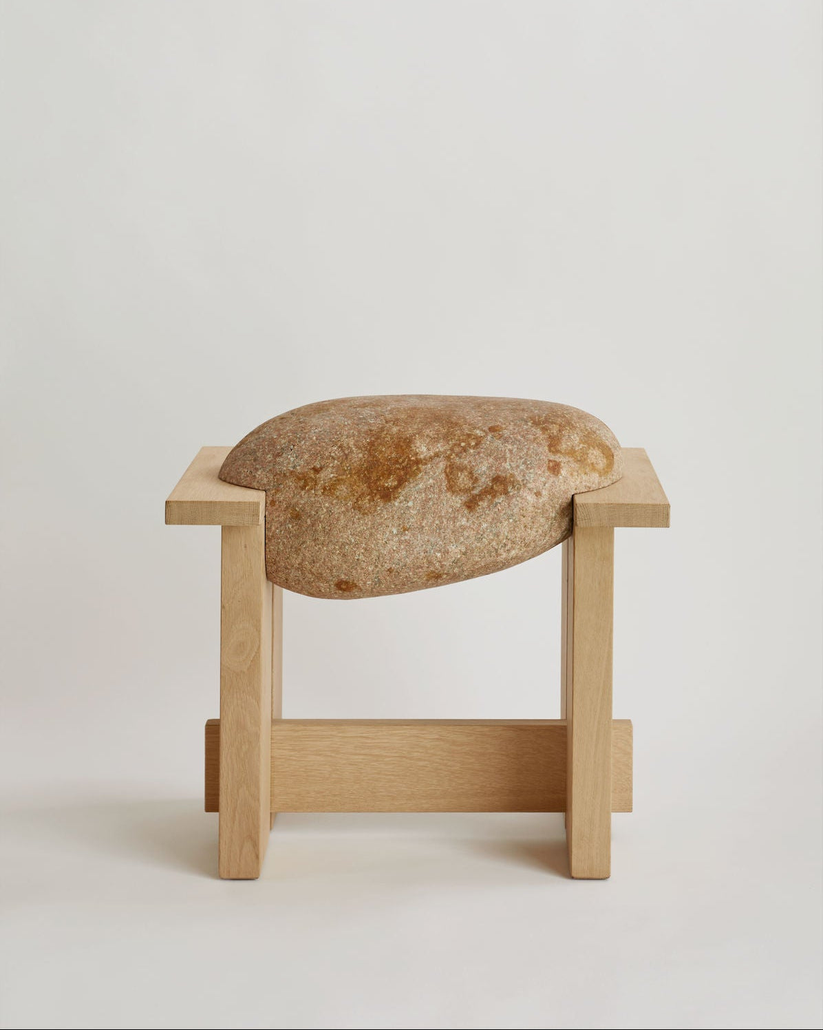 Beach Stone Stool by Hans Severin Jacobsen | The Oblist