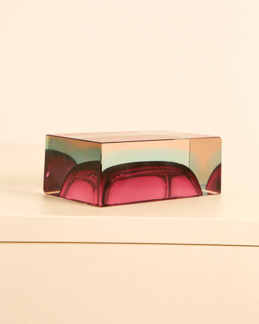 'Bloc' Vide-poches "Bloc" by Flavio Poli for Seguso 80's