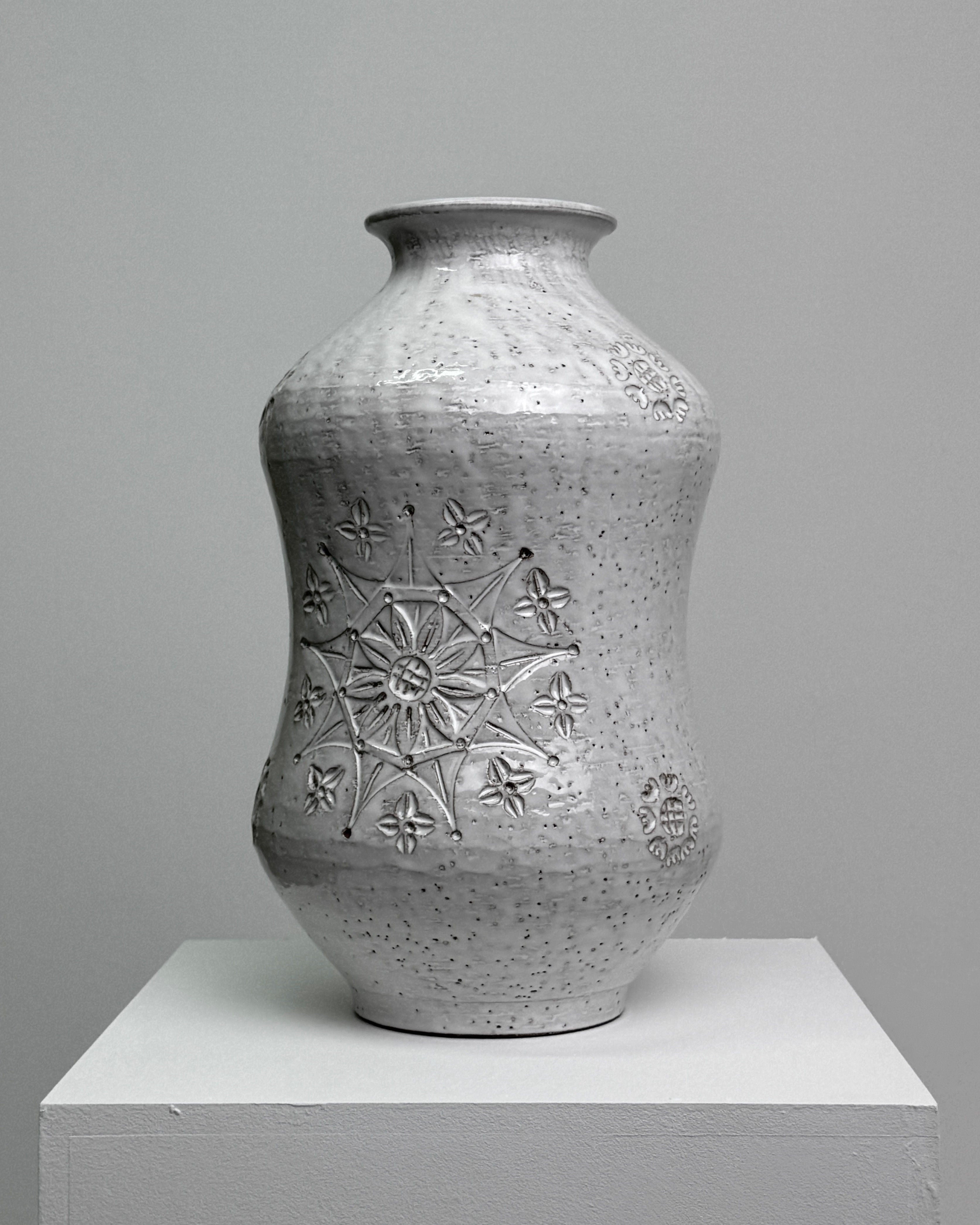 Large Vase by Aldo Londi for Bitossi
