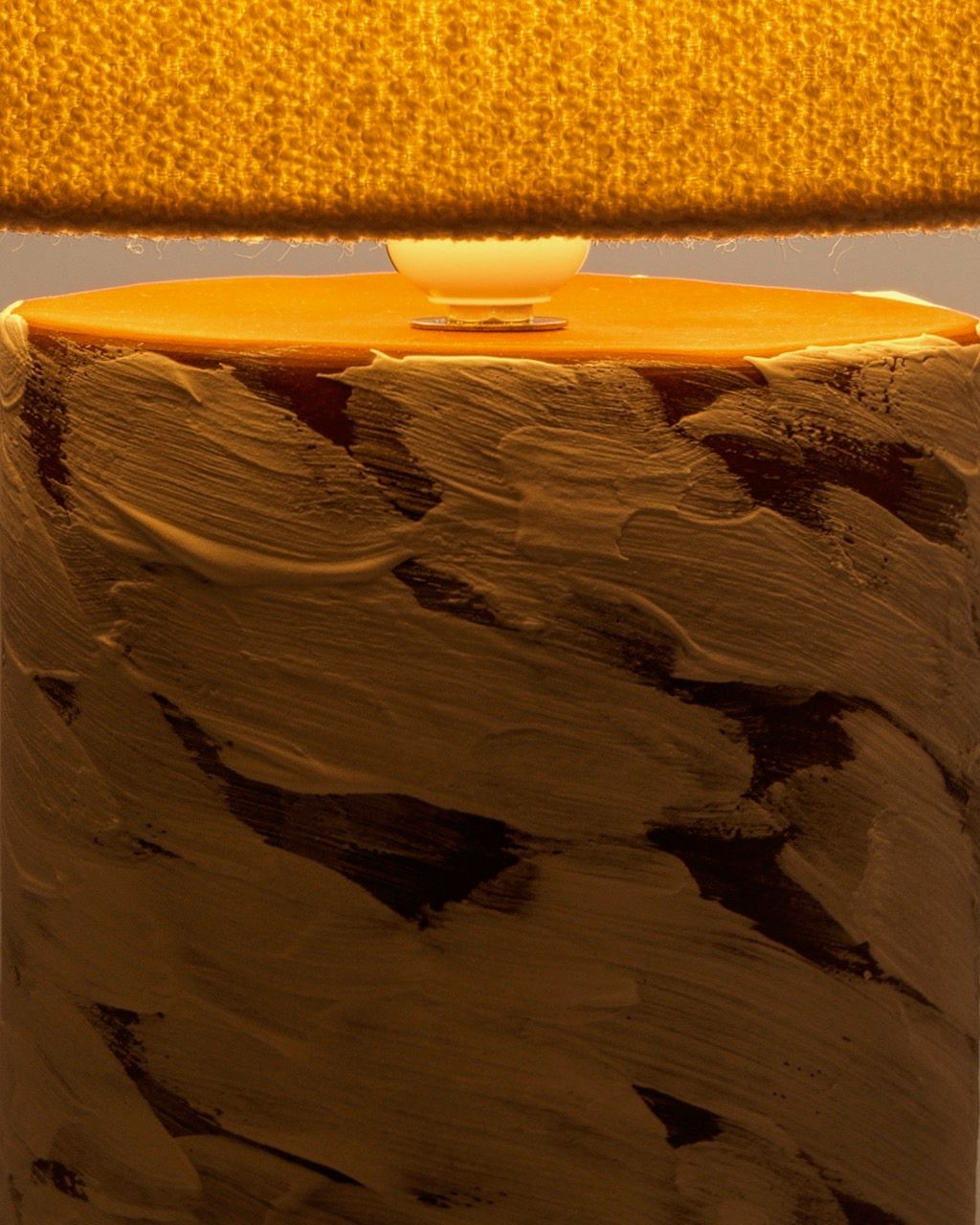 'White Wind' Ceramic Table Lamp