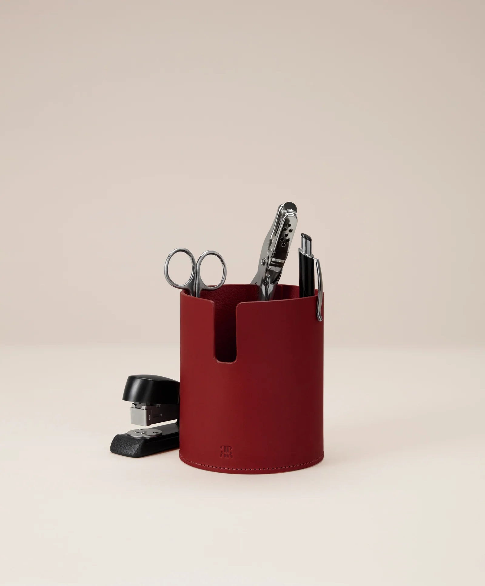 Ensemble Cadeau de Bureau en Cuir Deluxe