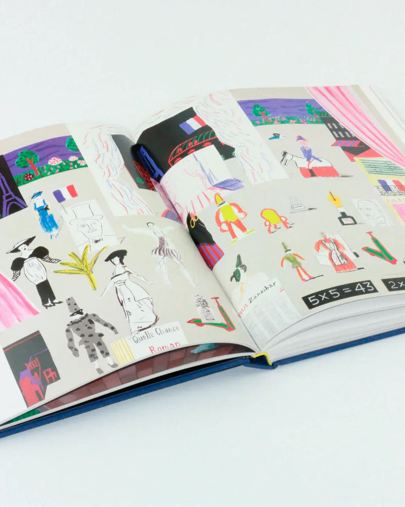 Close-up of the author's name and book title on That's the way I see it: David Hockney book cover