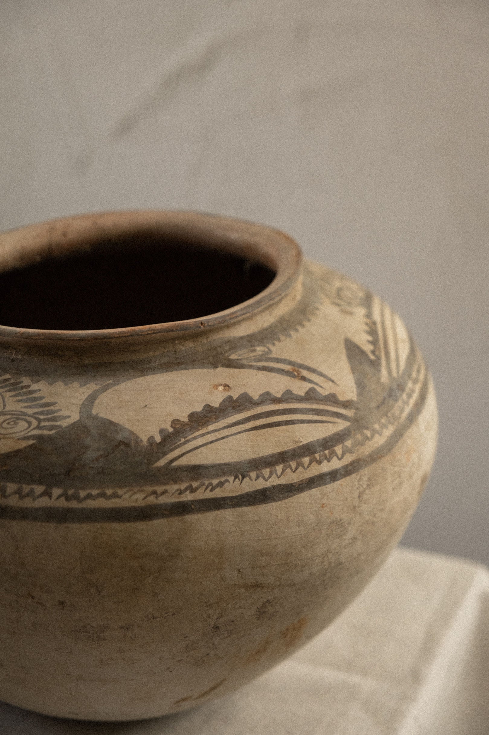 Vintage Mexican Clay Vessel