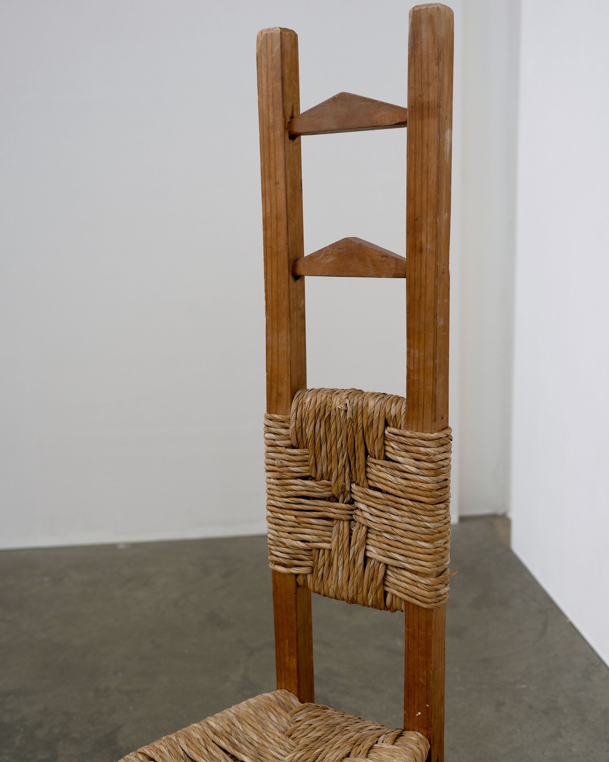 Little Chilean Pine and Rush Chairs