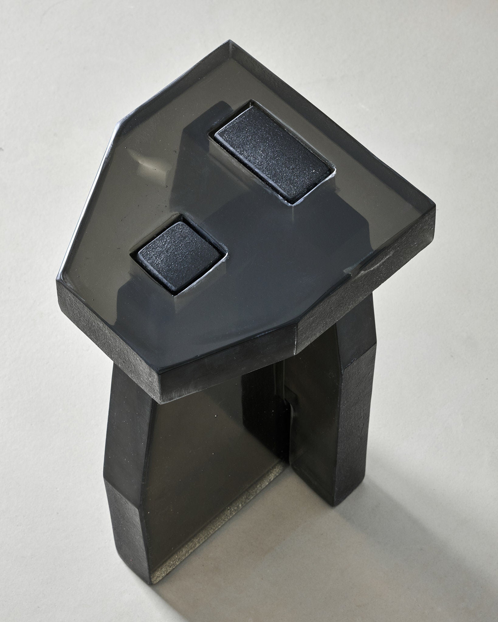 'Vera' Glass Side Table