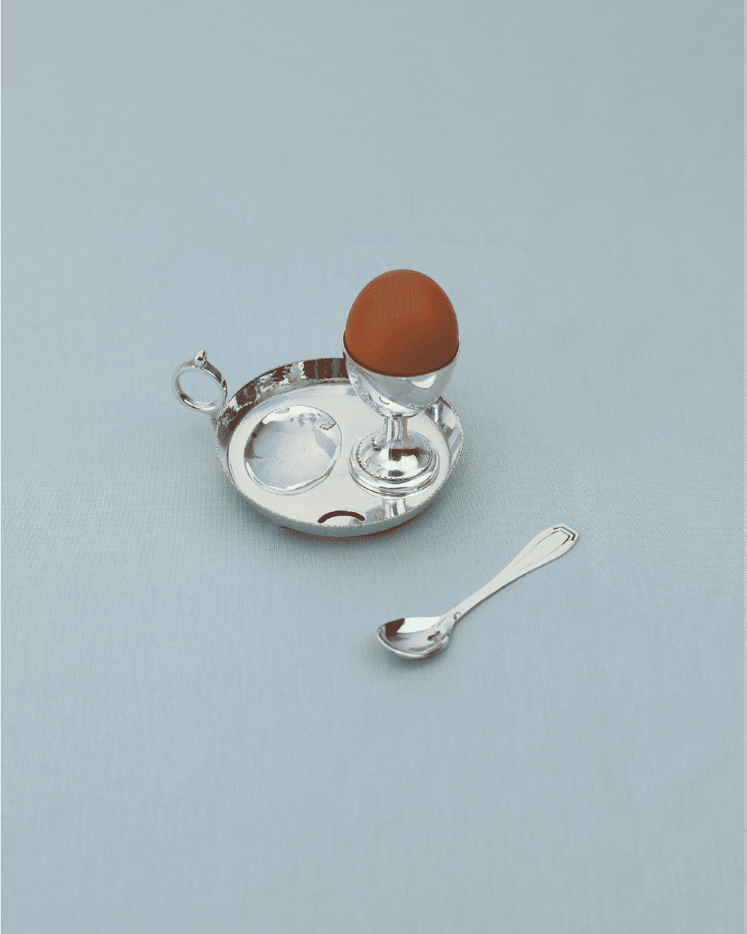 Coquetier avec Plateau et Poignée