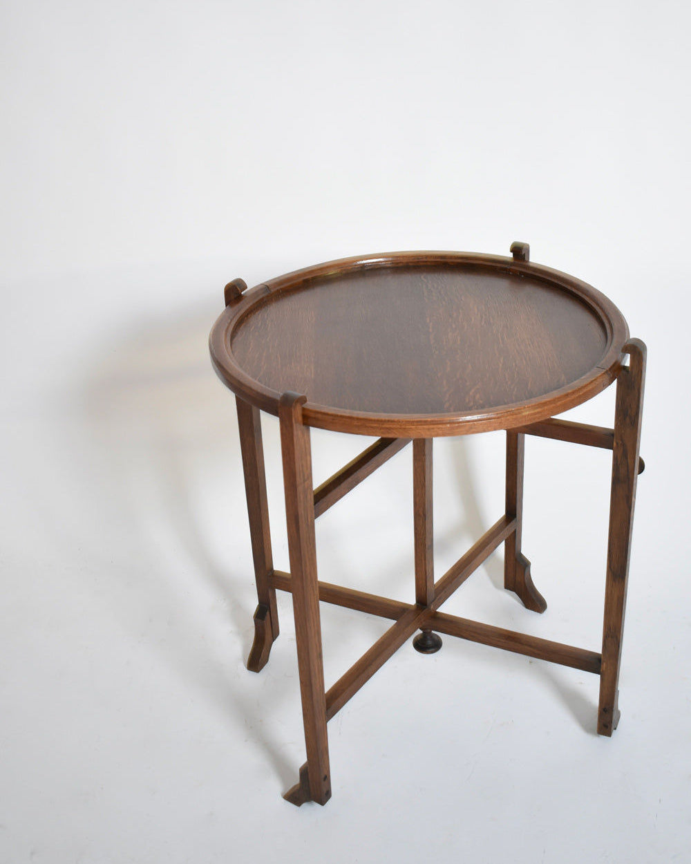 Oak Travel Game Table, 1910s.