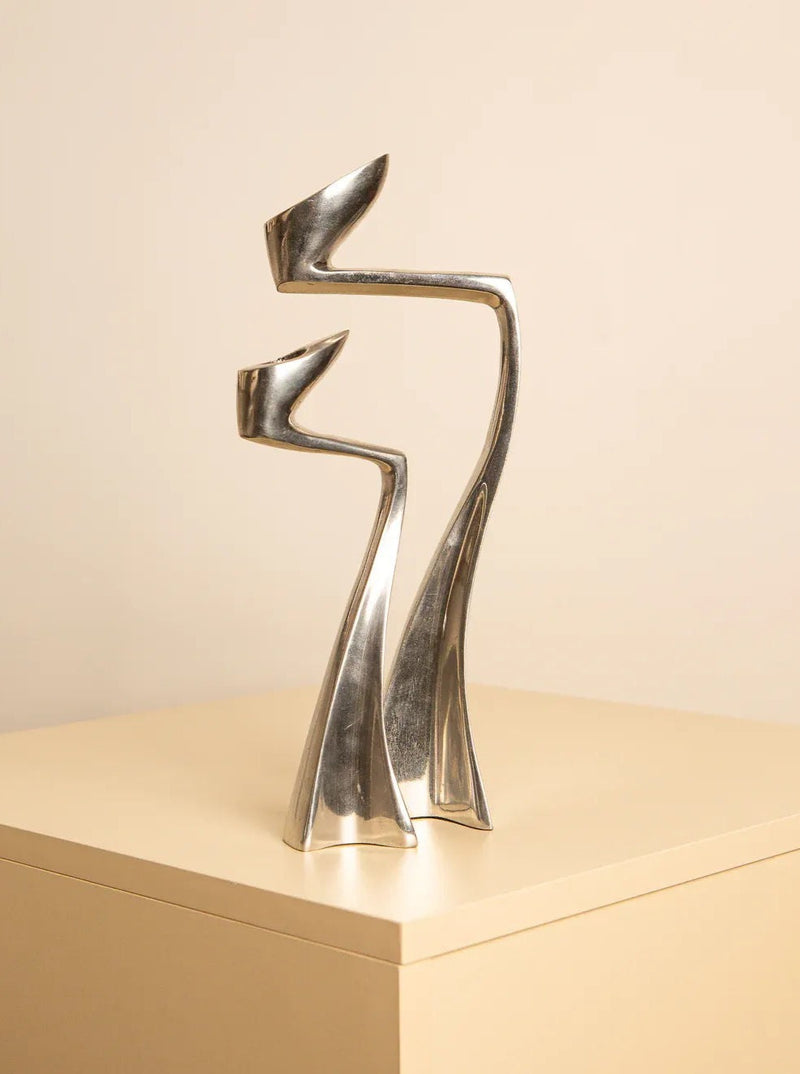 Beautifully crafted candle holders with a modern 80's design aesthetic