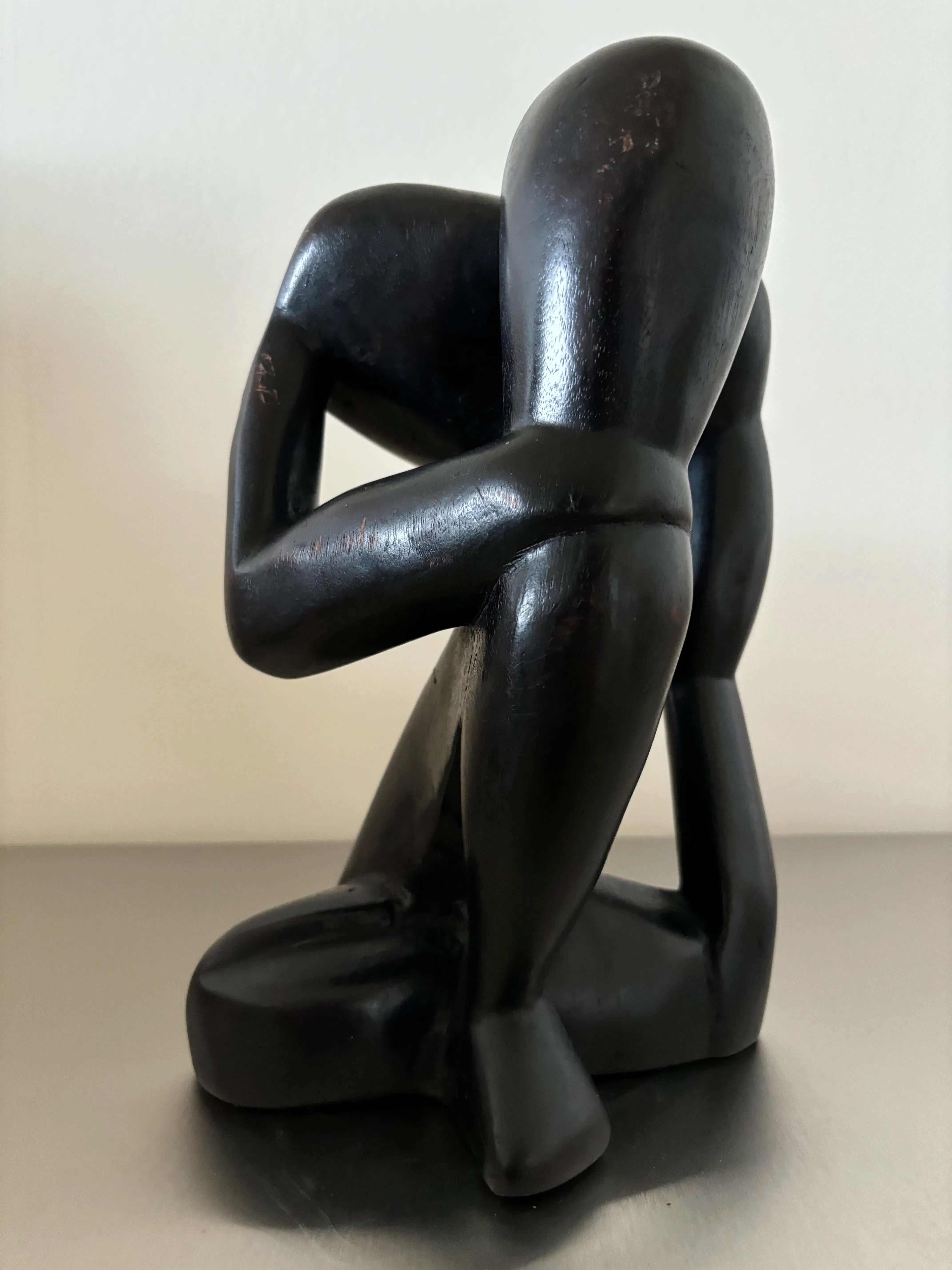 Black Wooden Object Thinker - The Oblist