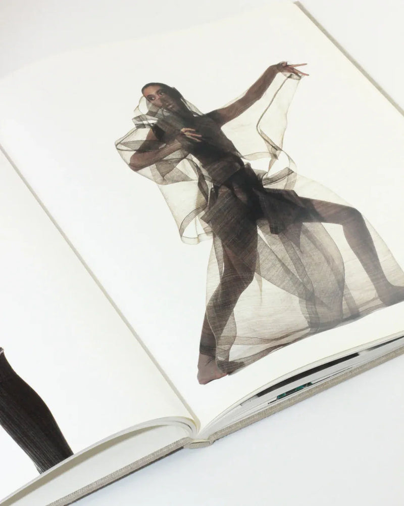 Issey Miyake's avant-garde fashion showcased through Irving Penn's lens