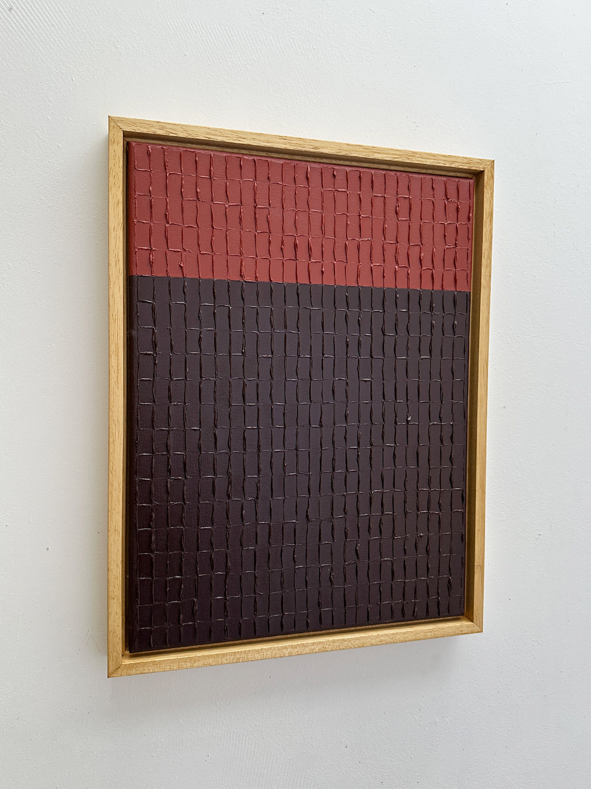 'Indian Red Mud' Painting 2/2