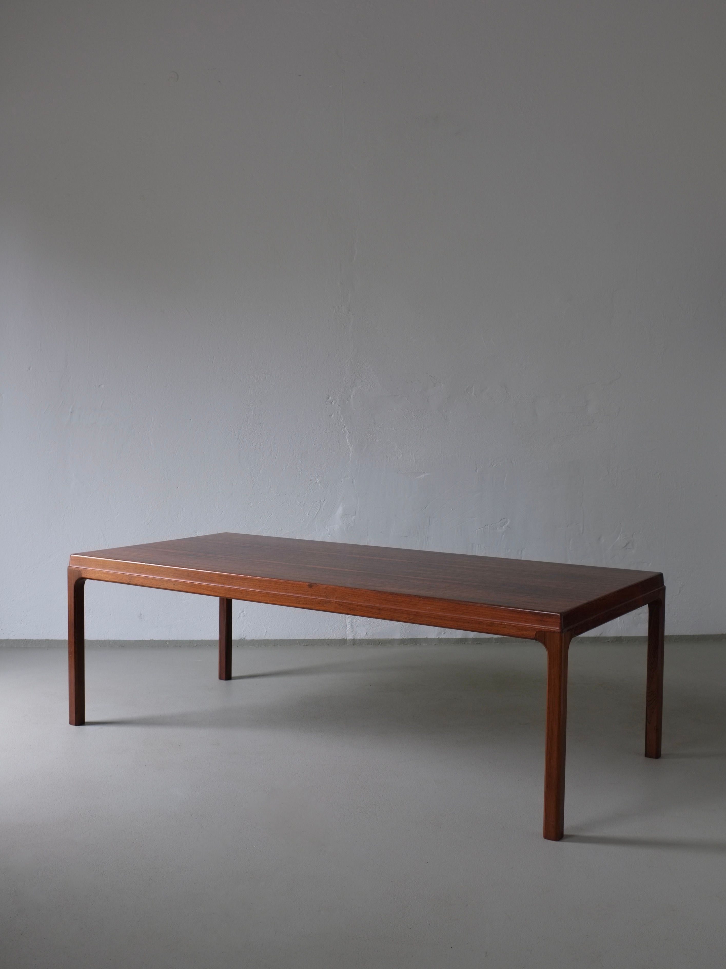 Johannes Andersen Rosewood Coffee Table, 1960s