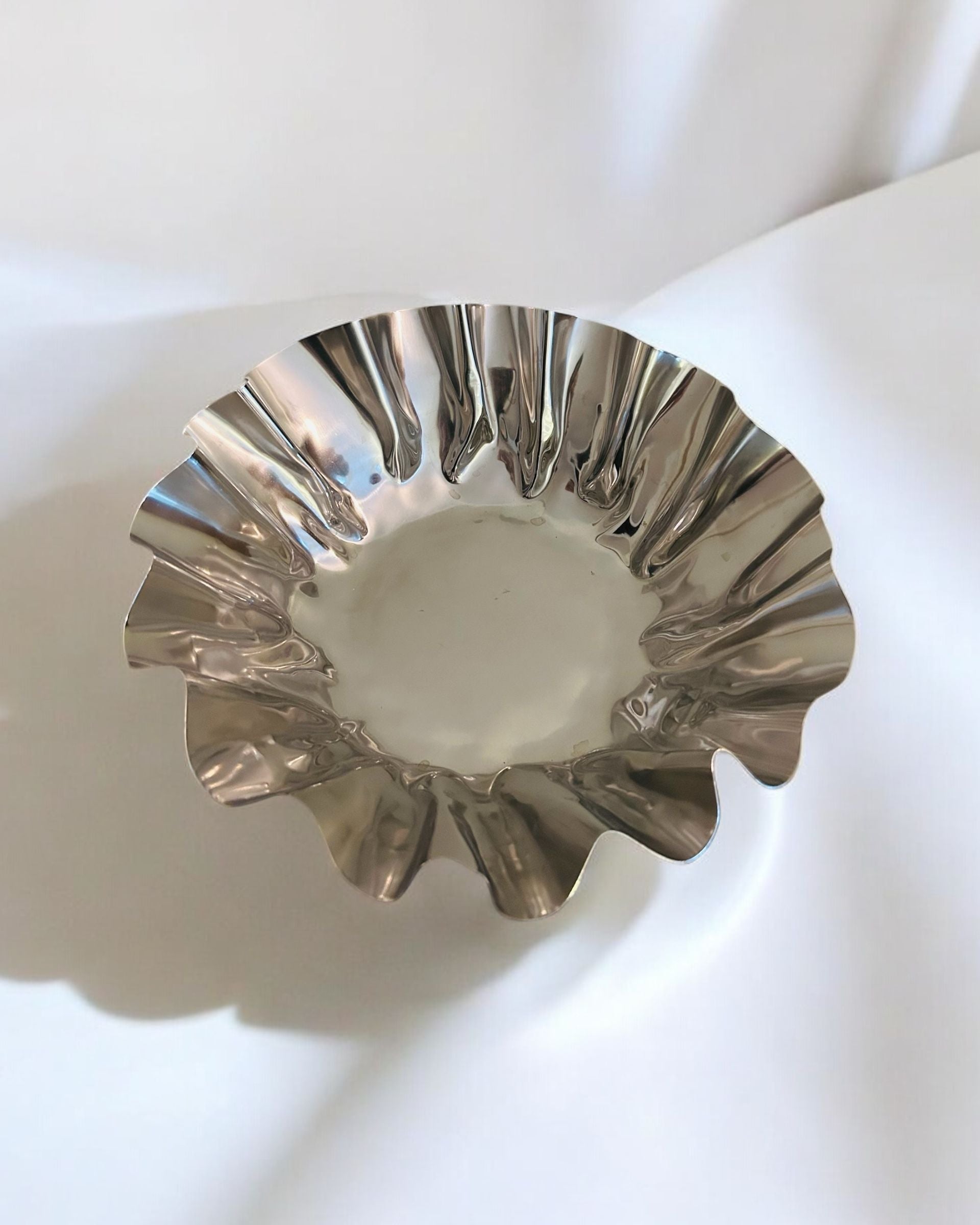 Bol Métallique Ondulé