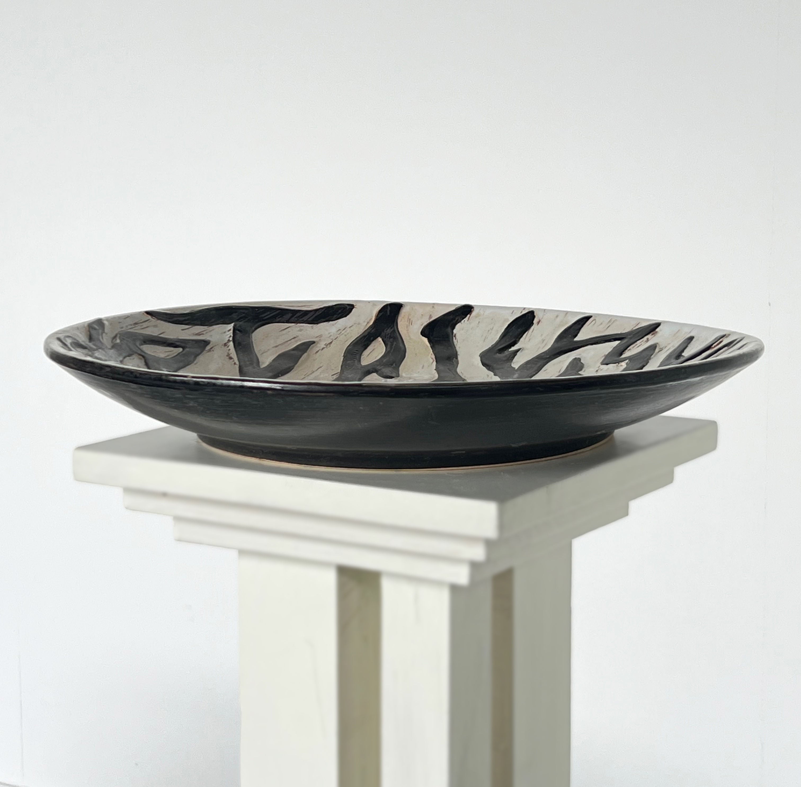 Plat à motifs