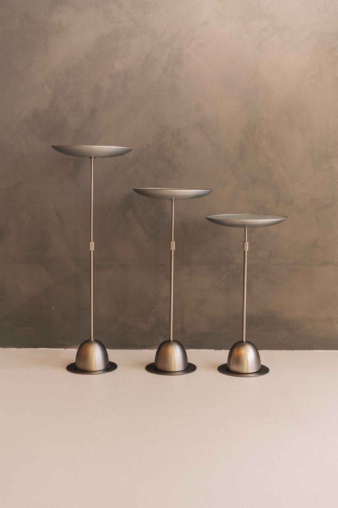 Postmodern Adjustable Side Tables by David Quan