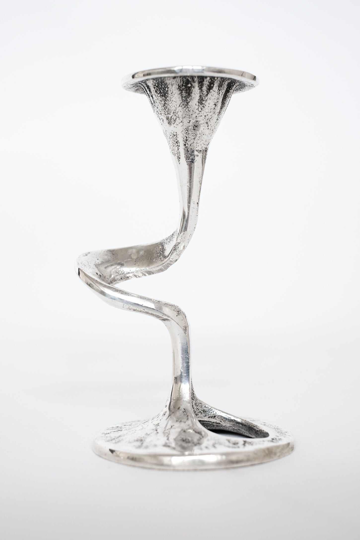Silver-Plated Candle Holder Set 1950s