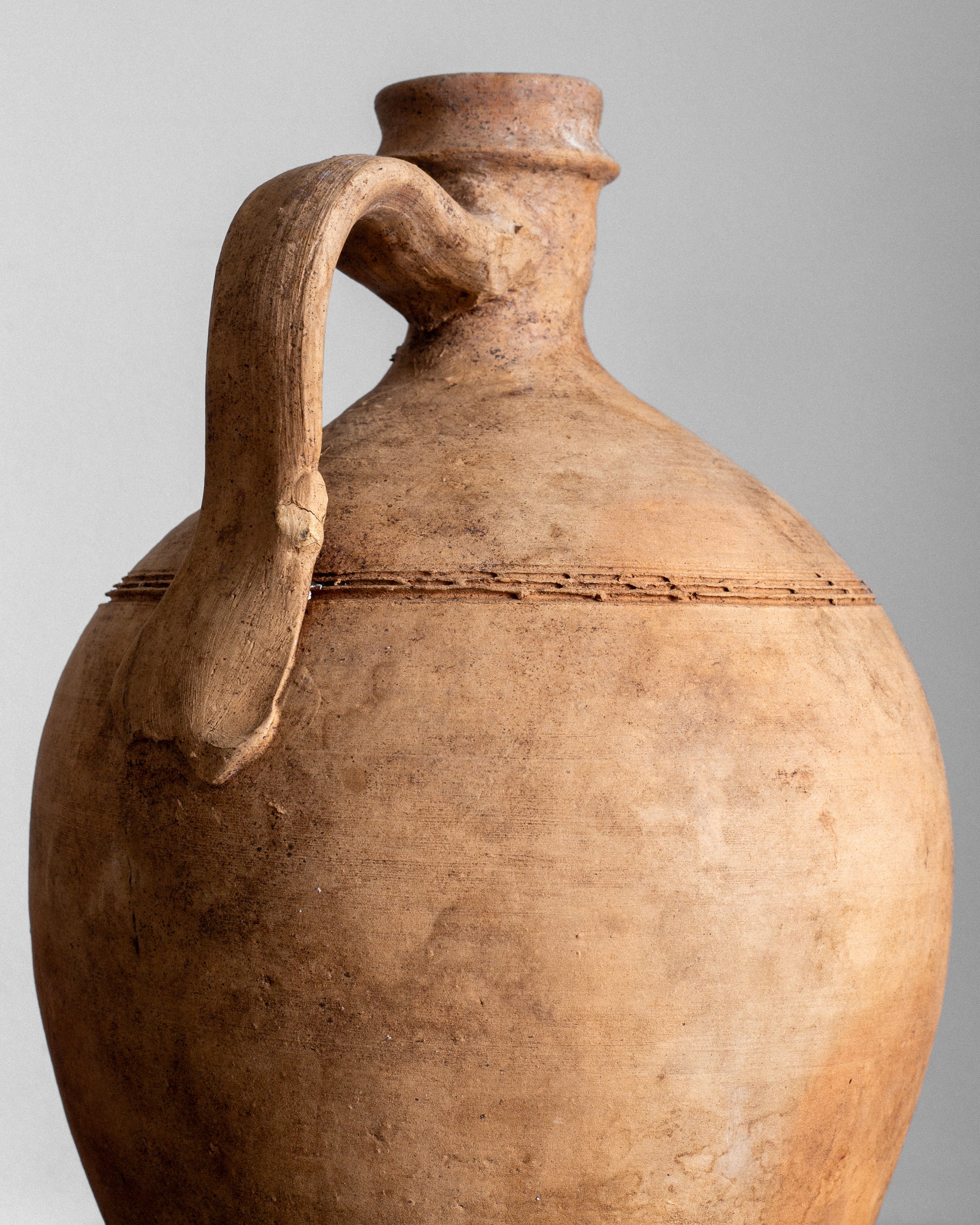 Early 20th Century European Olive Jar