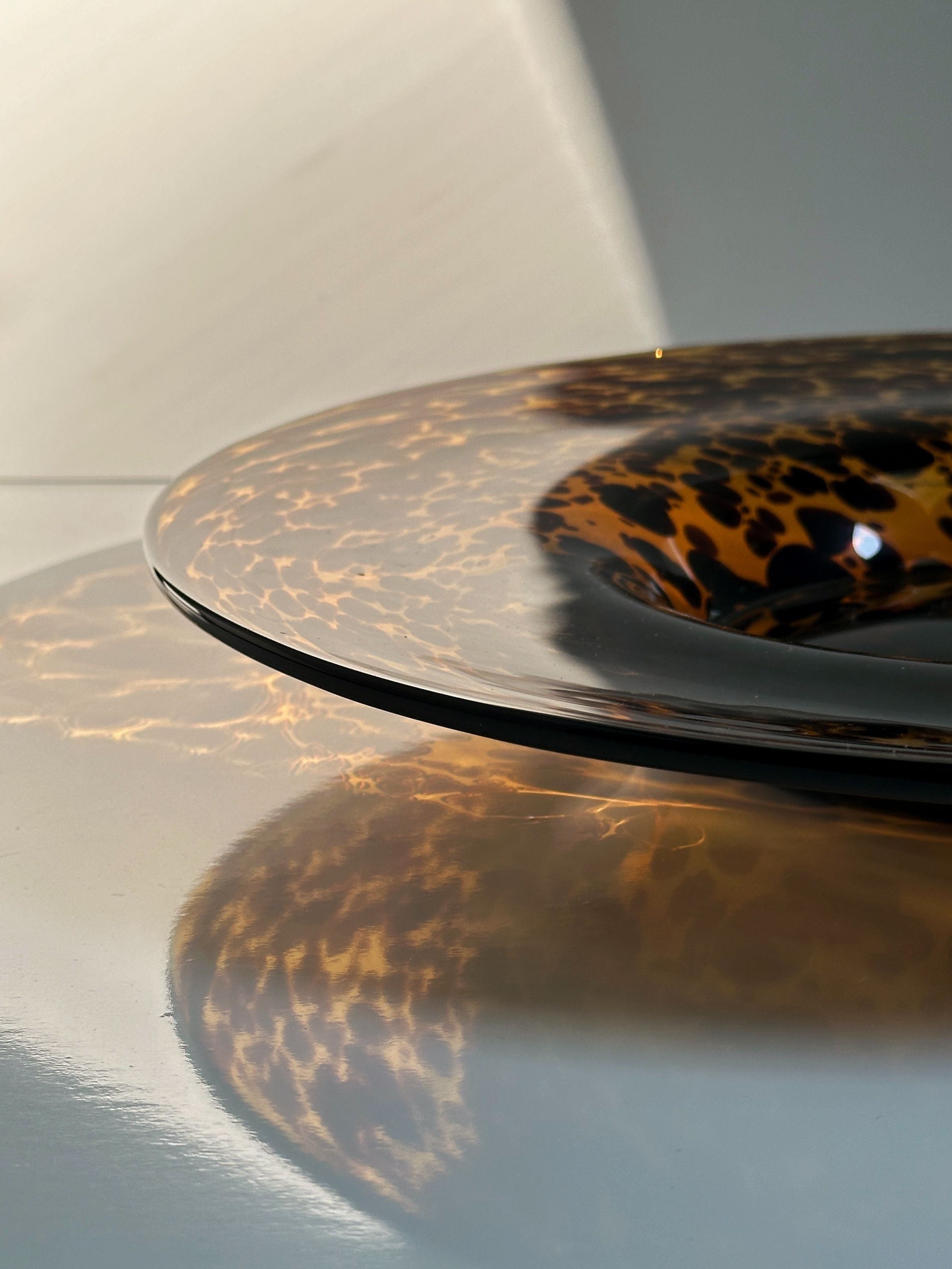Large Murano Tortoise Fruit Bowl - 1970s