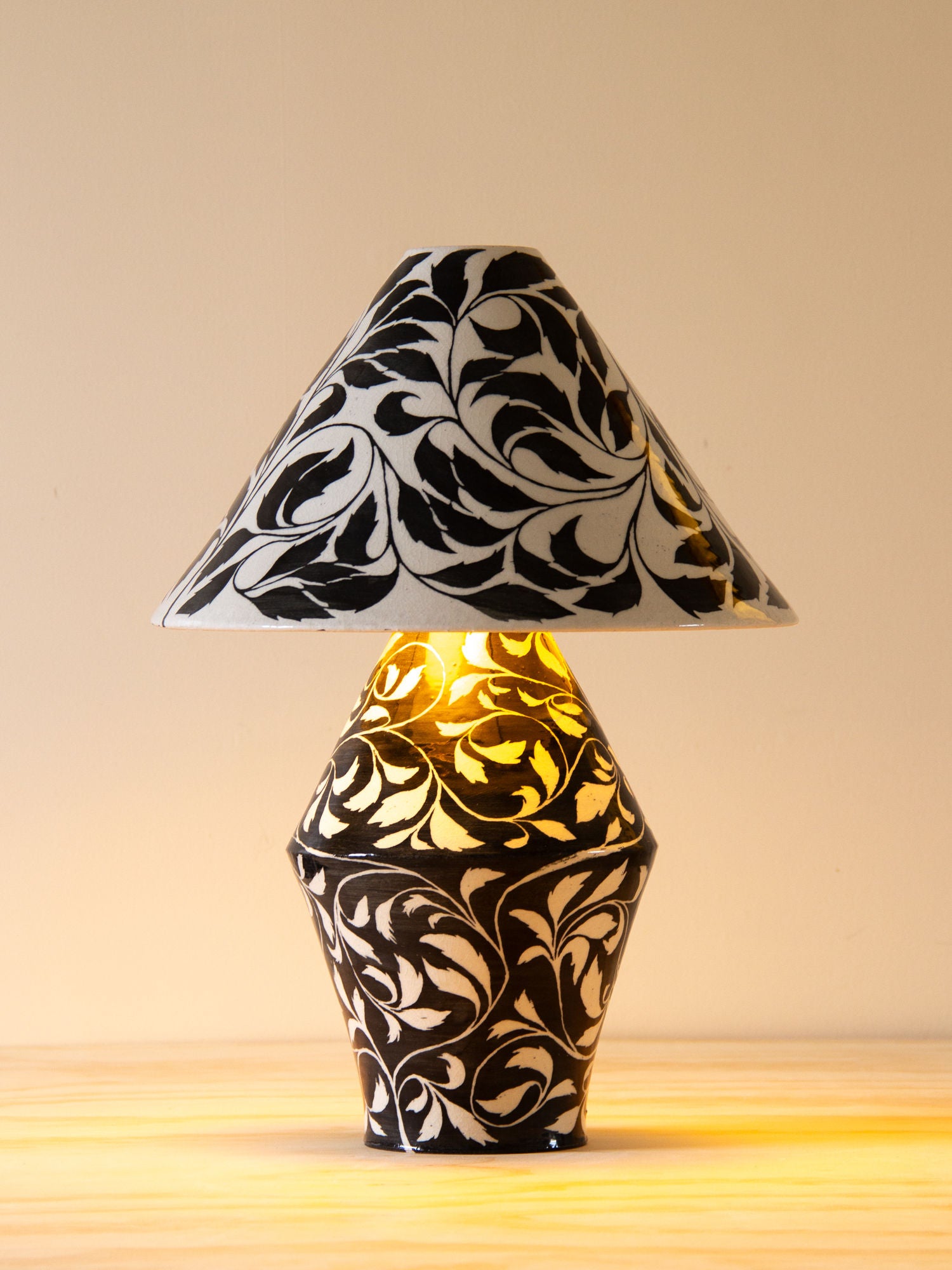 Paisley' Table Lamp by Gordon Moore Studio | The Oblist