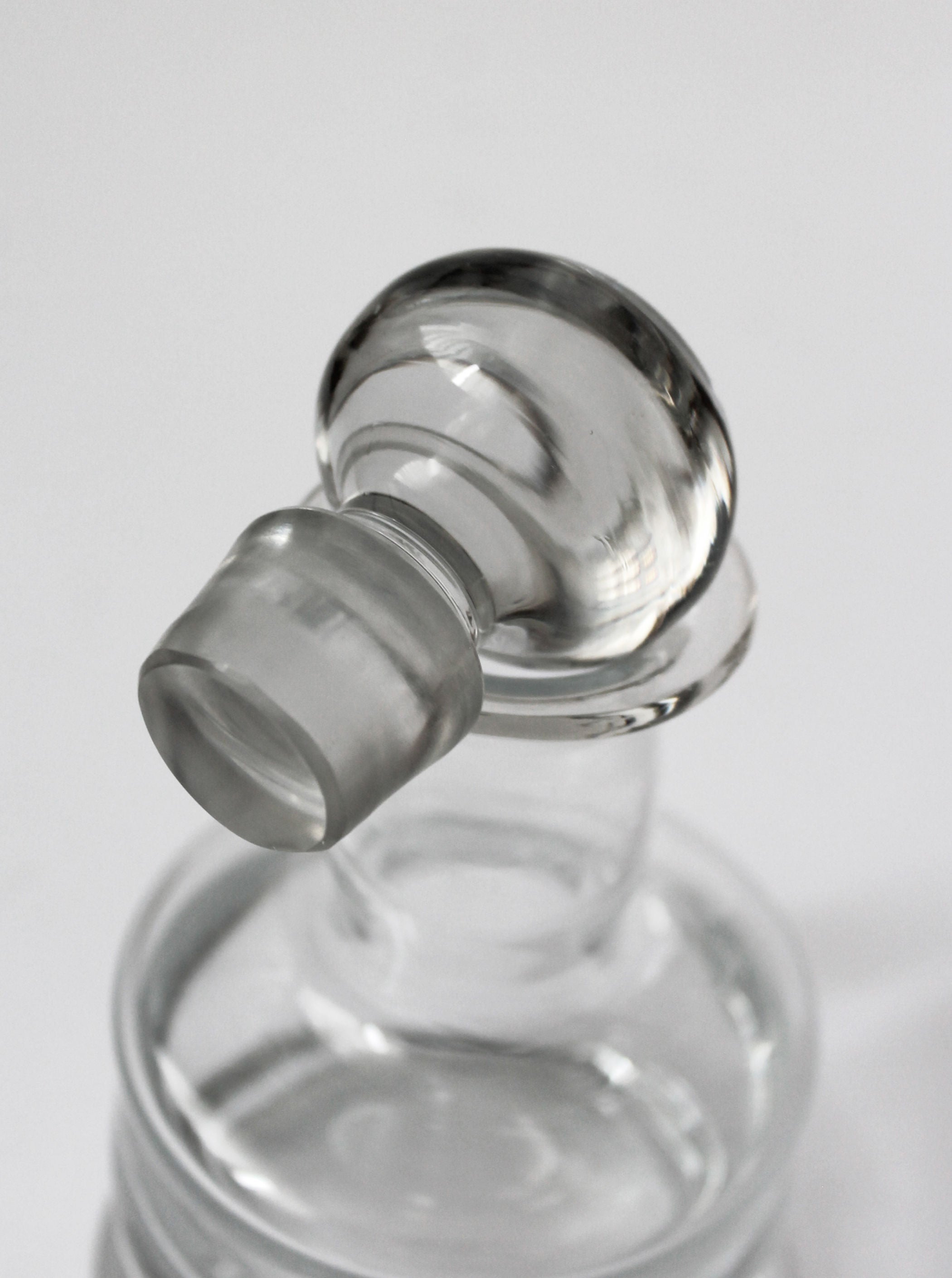Clear Glass Mini Decanter