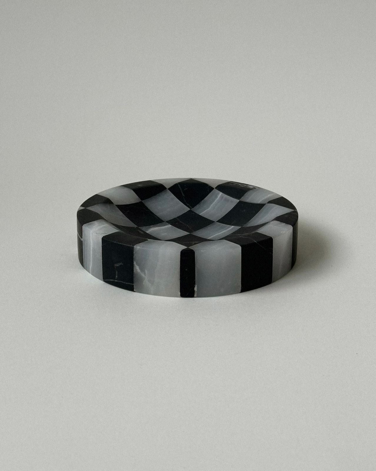 'TOTEM' Checkered Tray