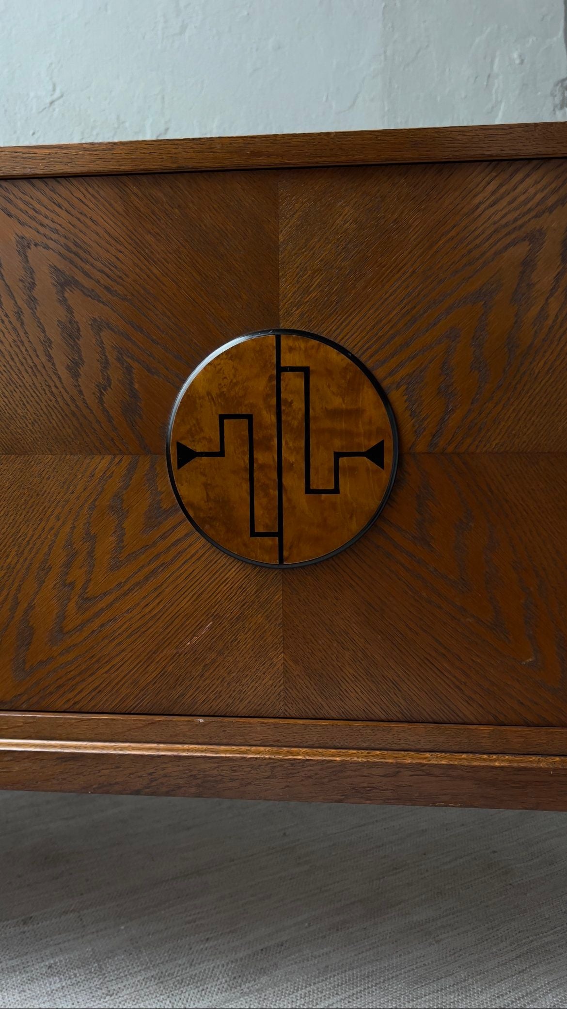 Swedish Modern Oak Sideboard, 1930s