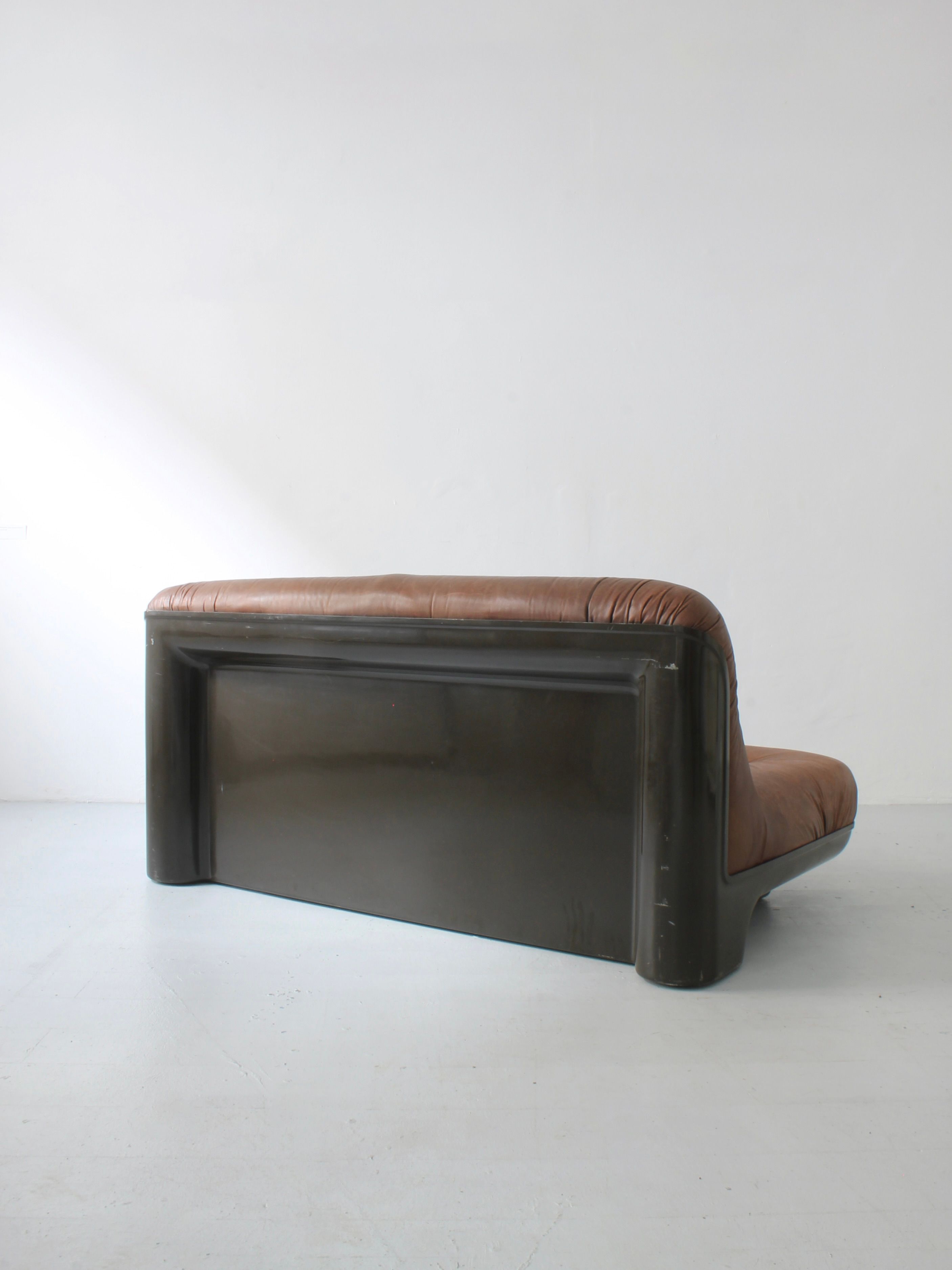 Leather Sofa by Gerd Lange