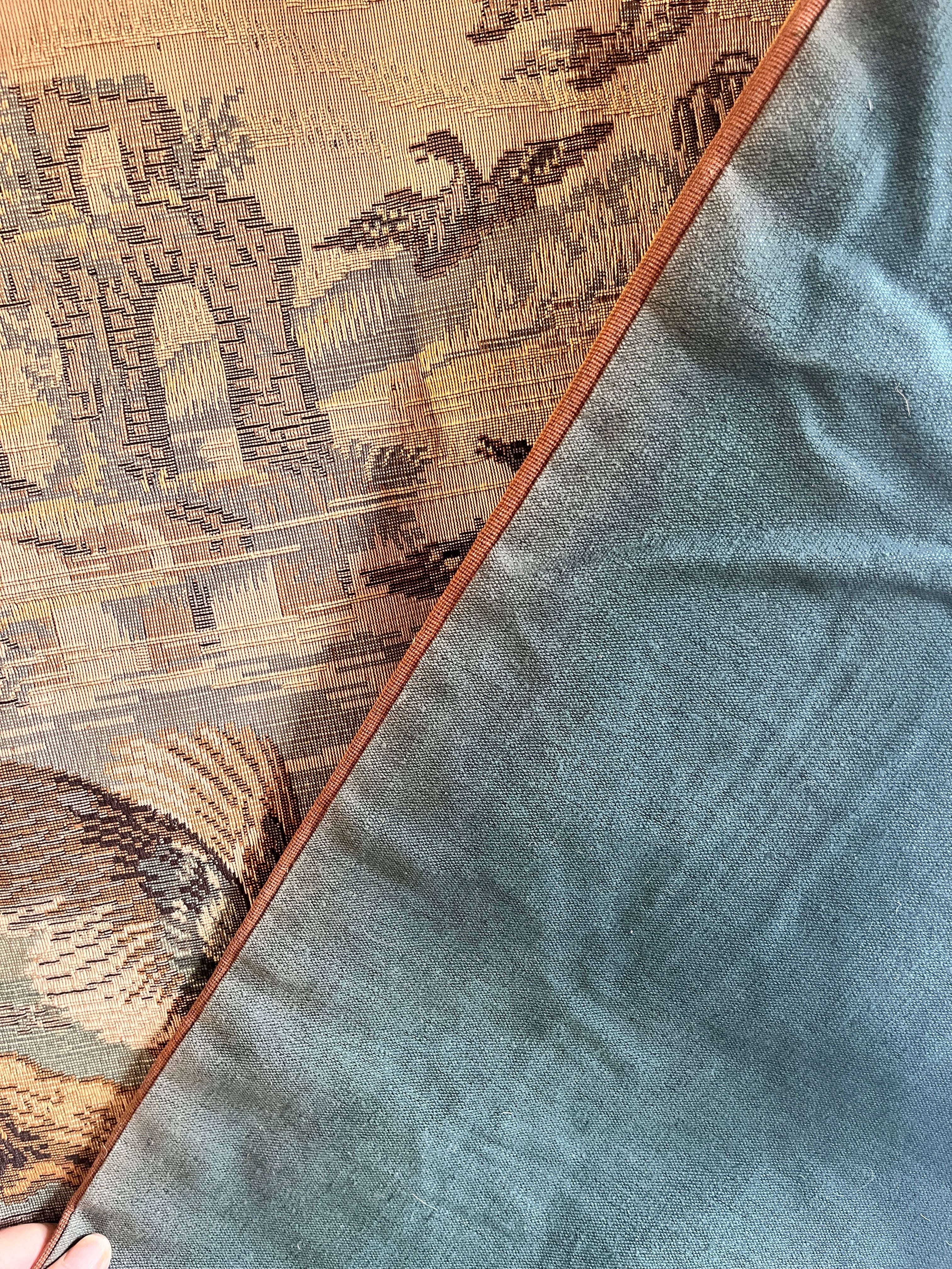 Large Vintage French Tapestry, Paris C 1960