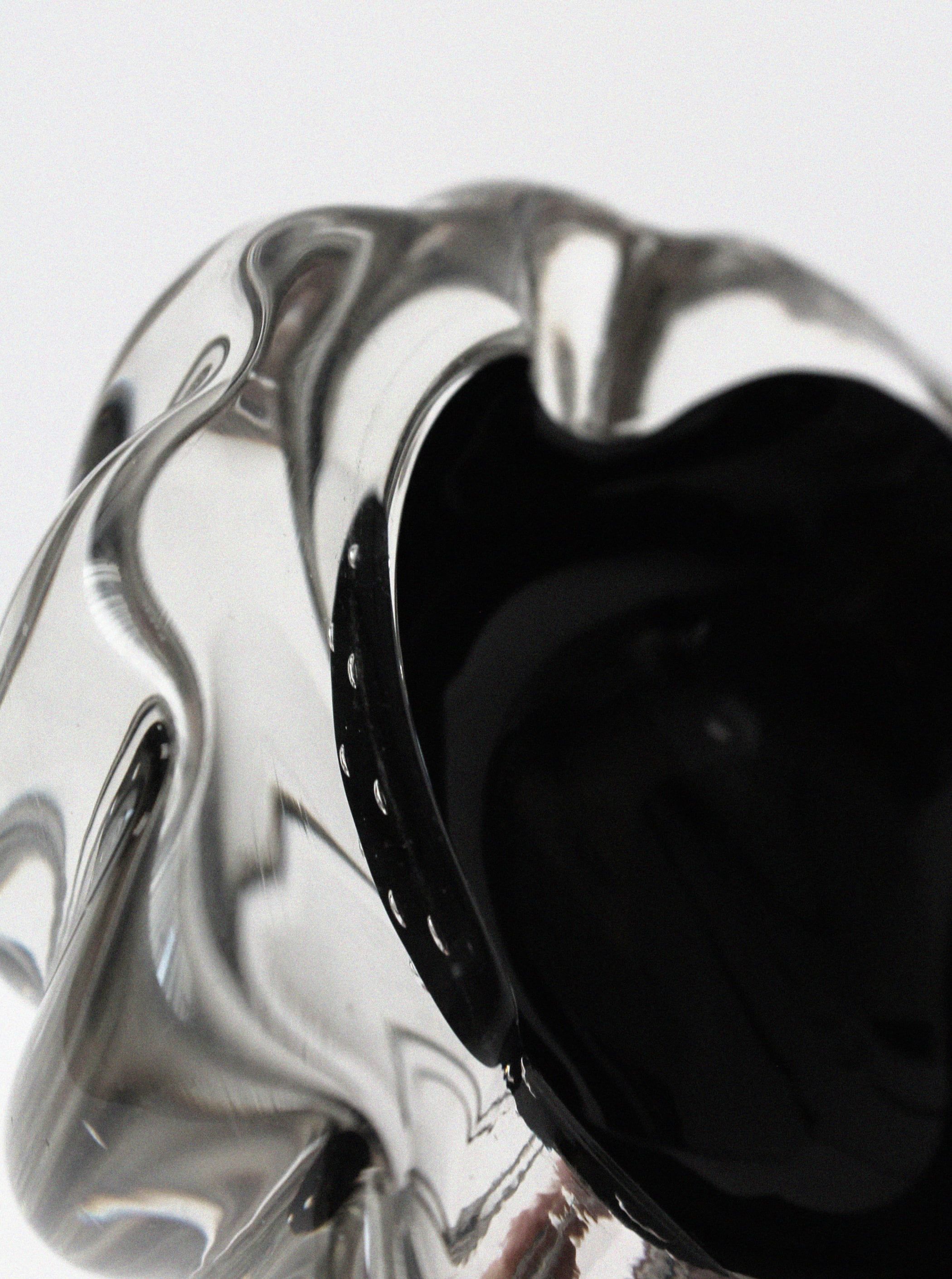 Walter Johansson 60s Crystal Glass Ashtray