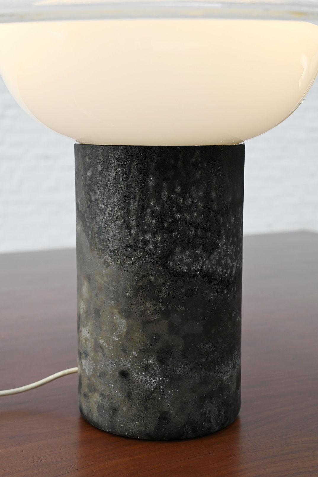Murano Glass Table Lamp by Alfredo Barbini, Italy 1970s