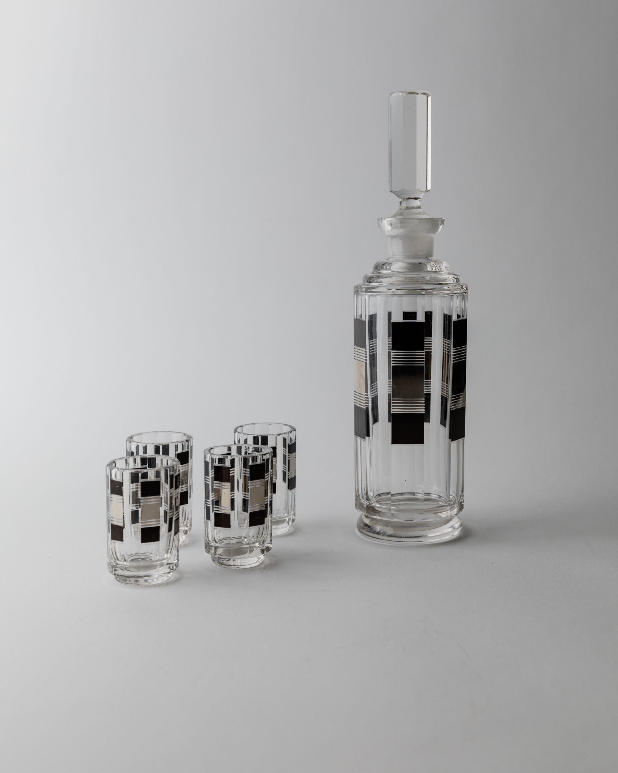 Liqueur Set Art Deco by Karl Palda 1930s