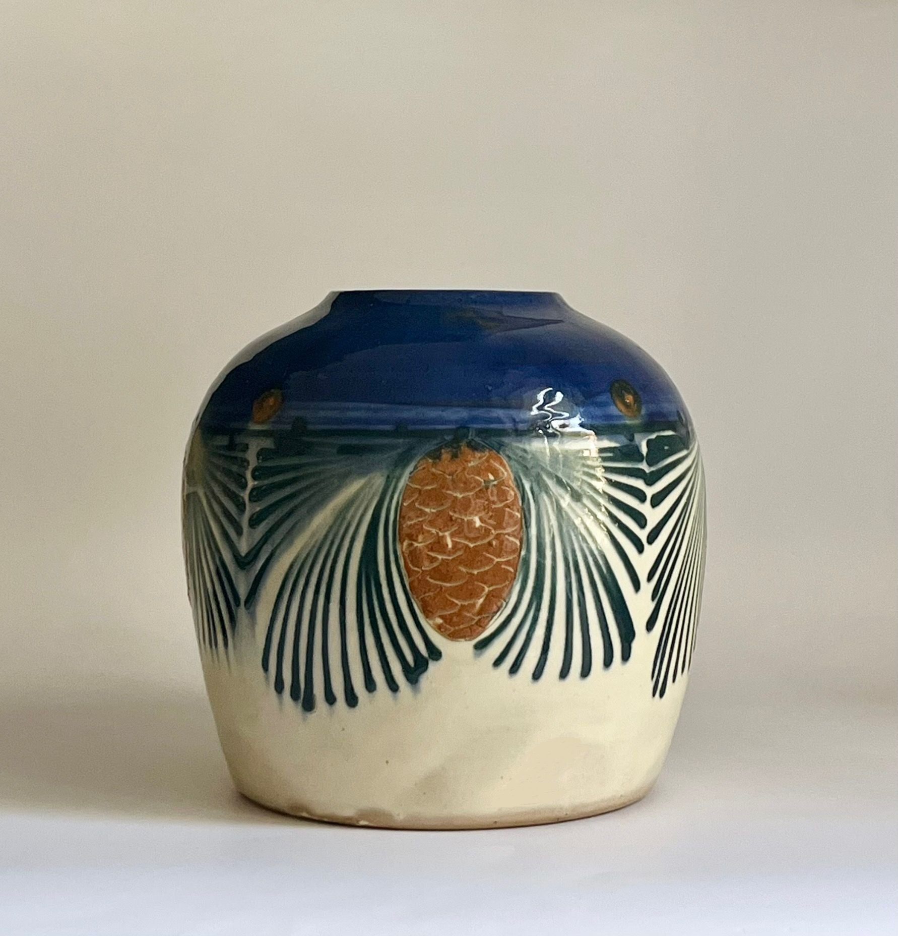 Vase Art Déco Rare Léon Elchinger