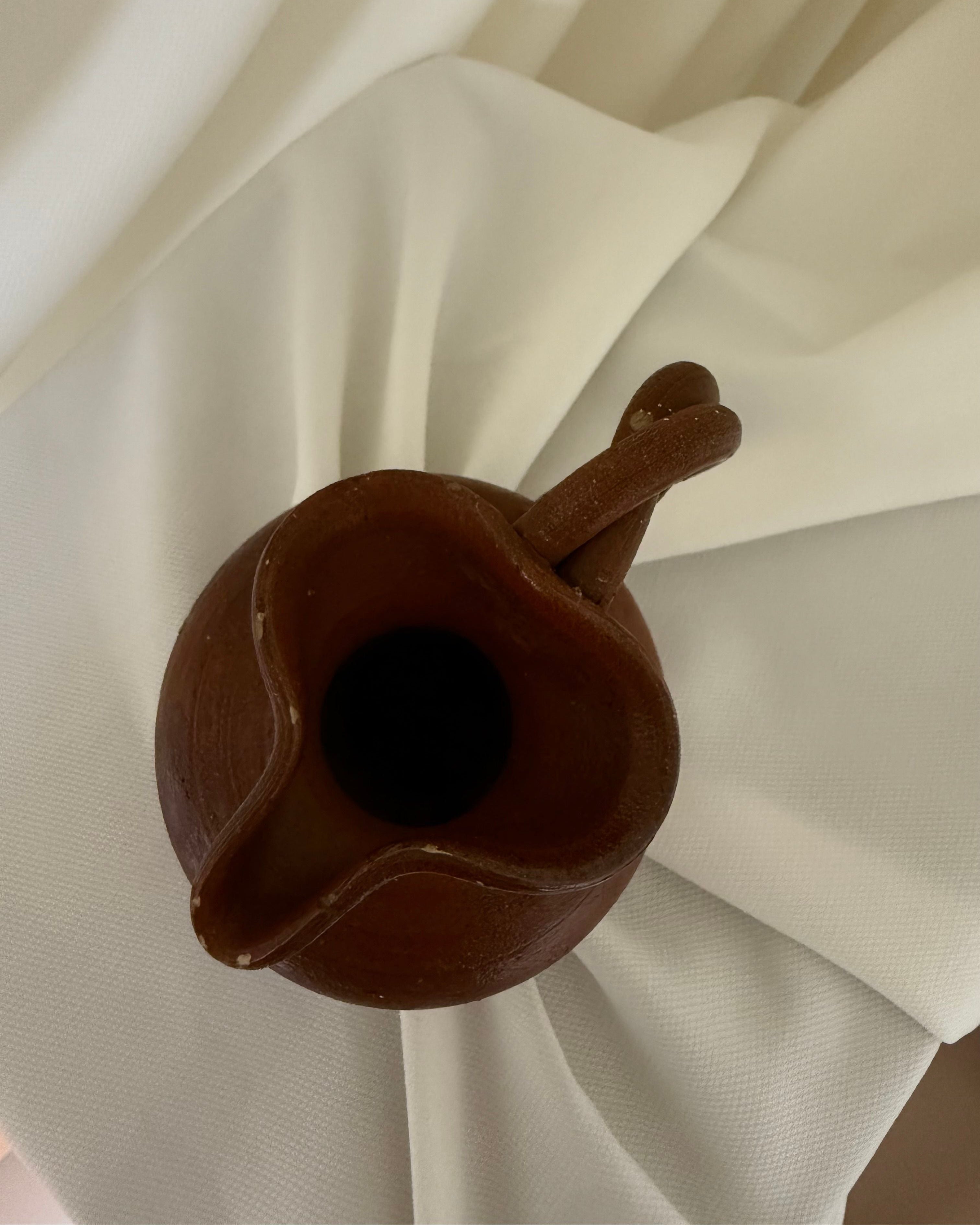 Small Handcrafted Ceramic Pitcher