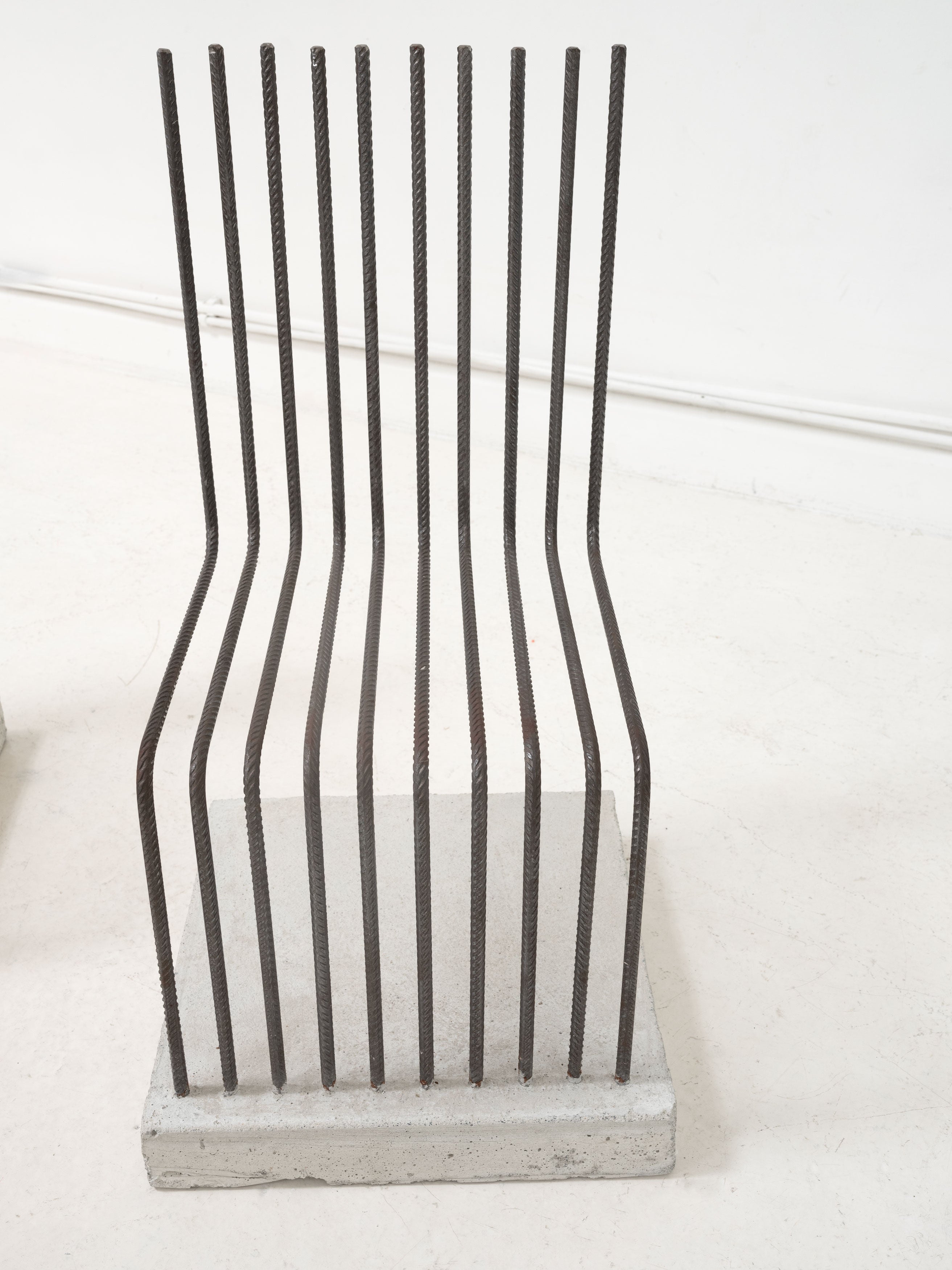 Postmodern 'Solid Chairs' attrb Heinz Landes, Germany, 1986. (1 of 2)