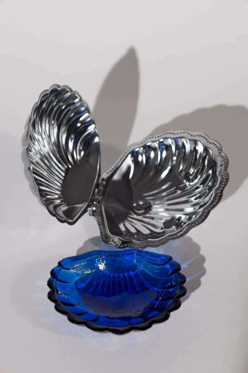 Silver Shell Dish