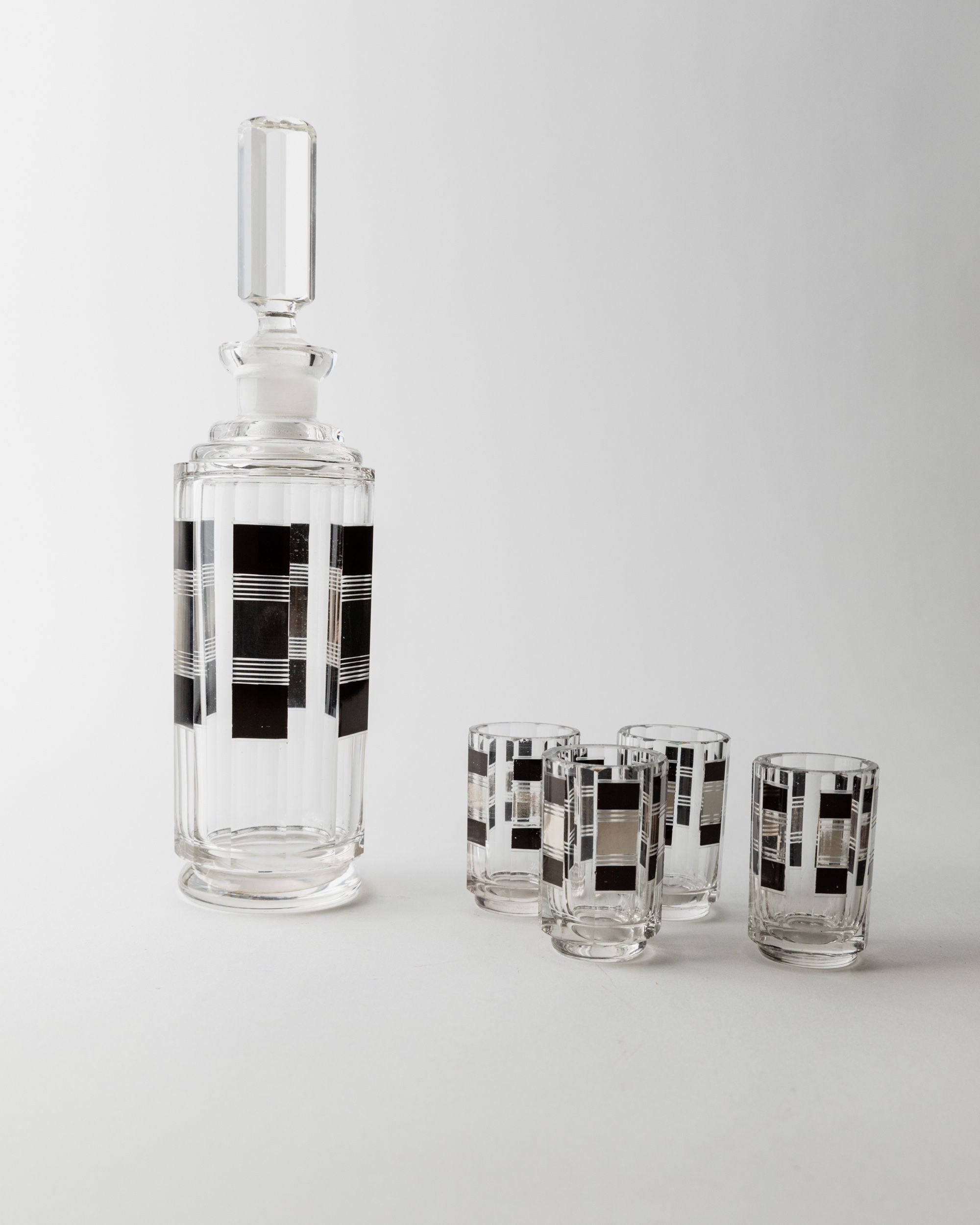 Liqueur Set Art Deco by Karl Palda 1930s