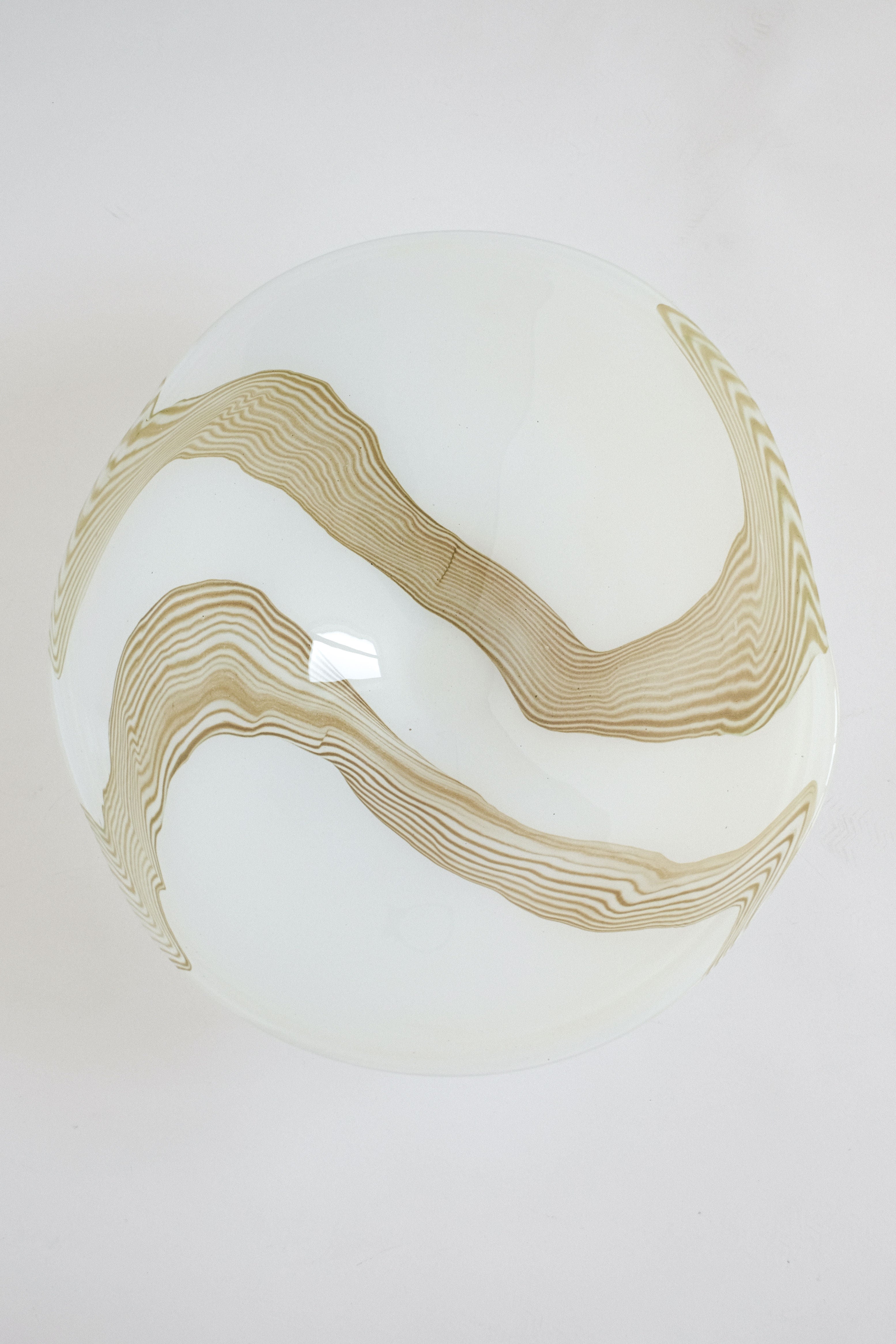 Large Blown Glass Bowl