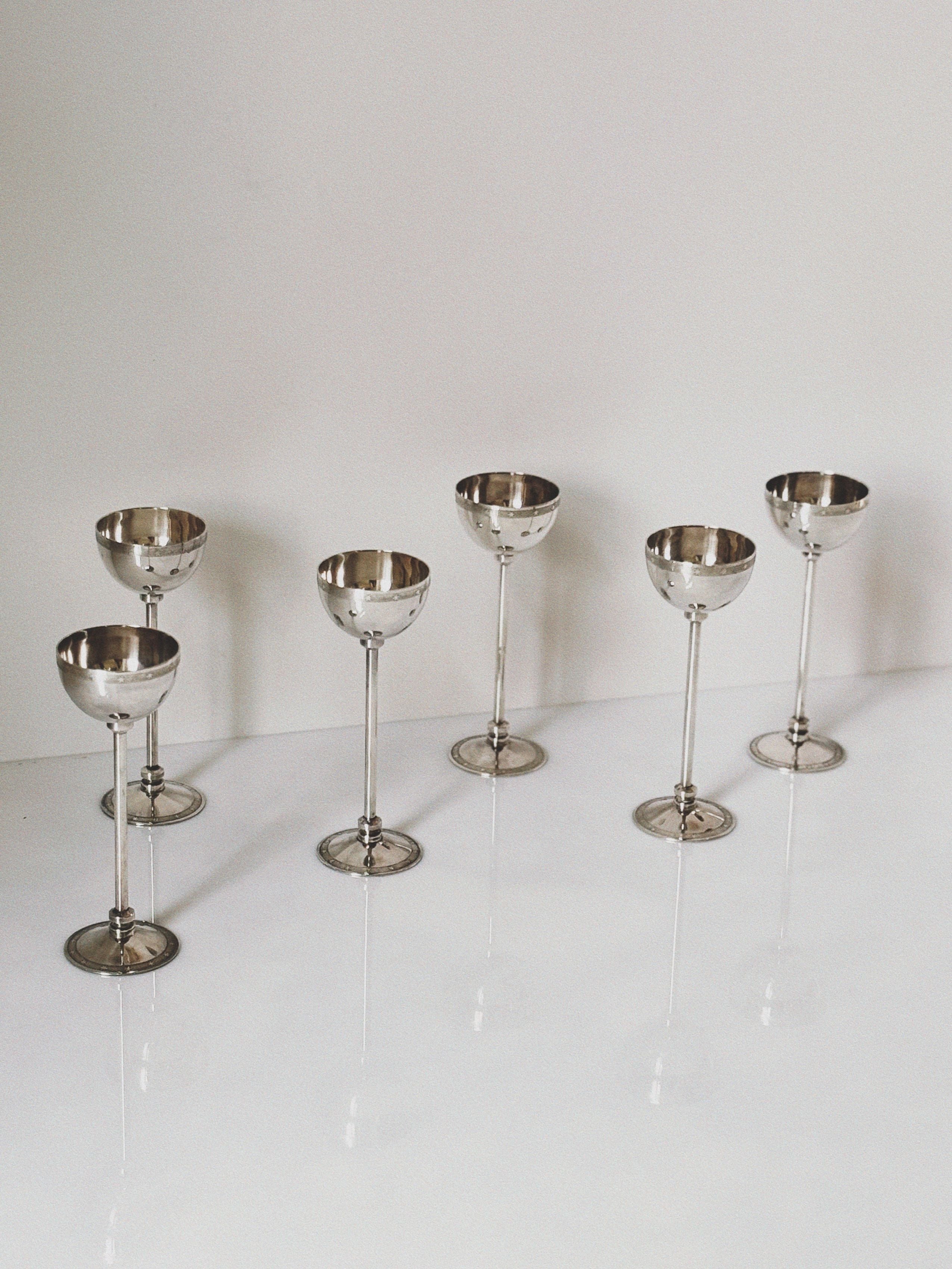 Silver Plated Liquor Set